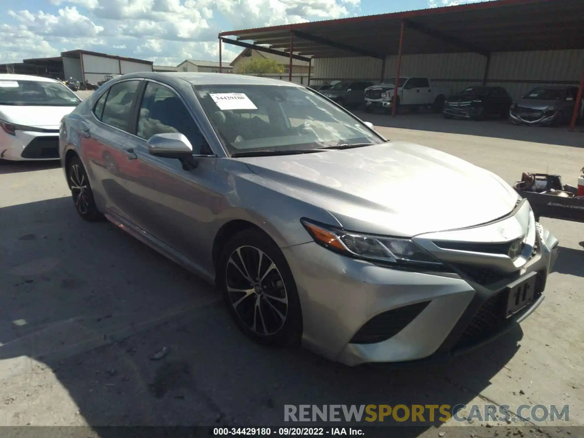 1 Photograph of a damaged car 4T1G11AK9LU907792 TOYOTA CAMRY 2020