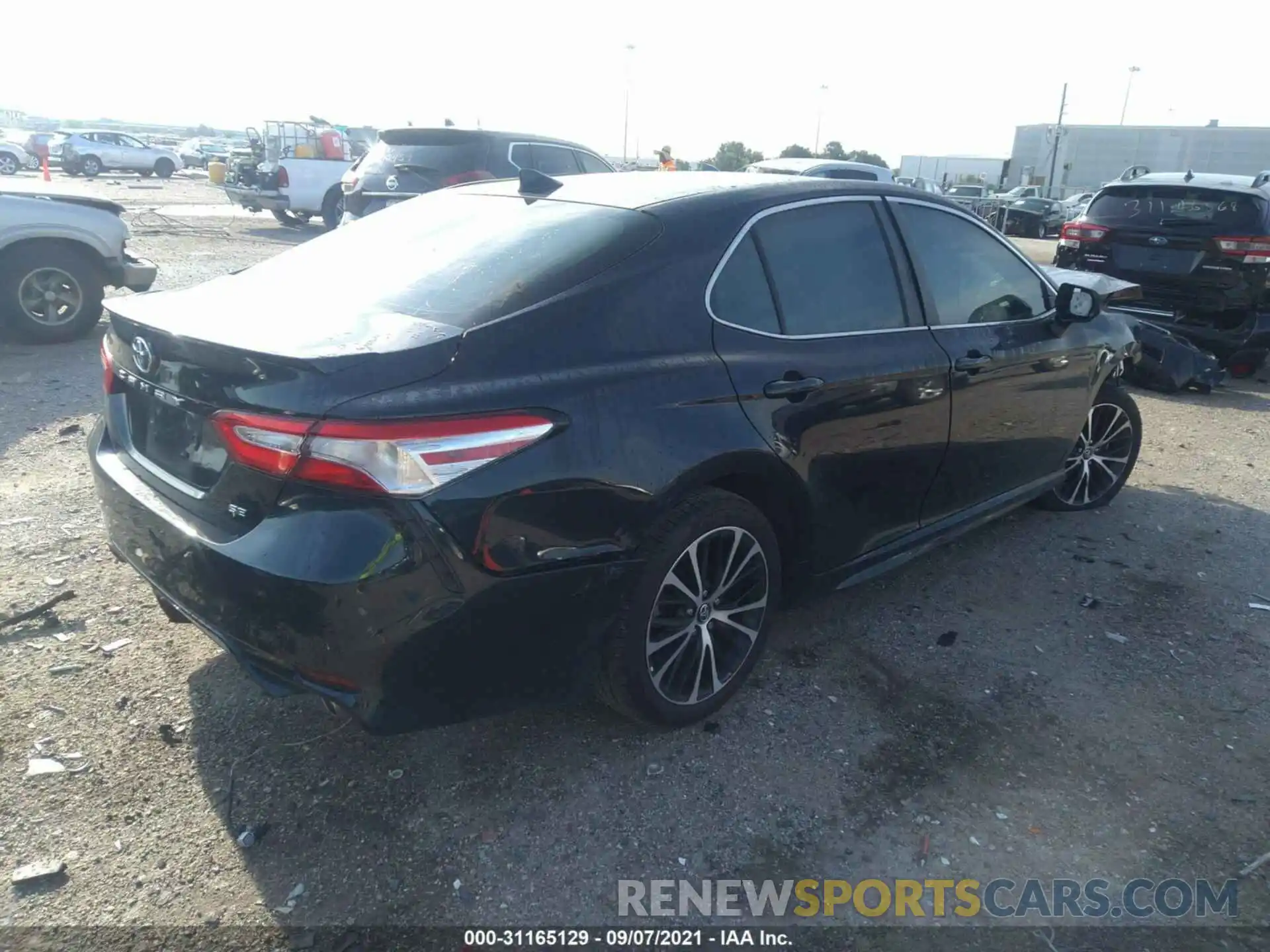 4 Photograph of a damaged car 4T1G11AK9LU915892 TOYOTA CAMRY 2020