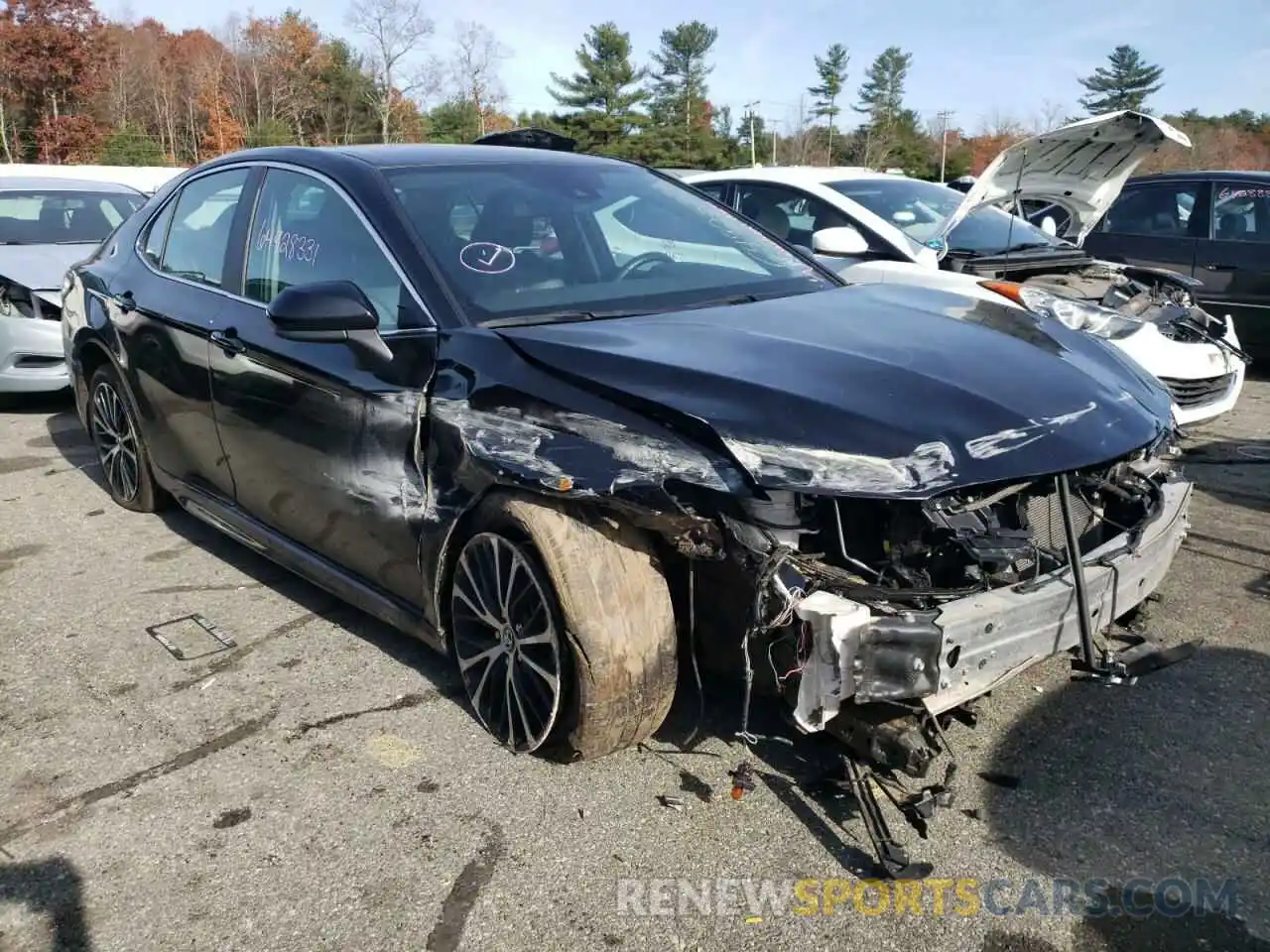 1 Photograph of a damaged car 4T1G11AK9LU918355 TOYOTA CAMRY 2020