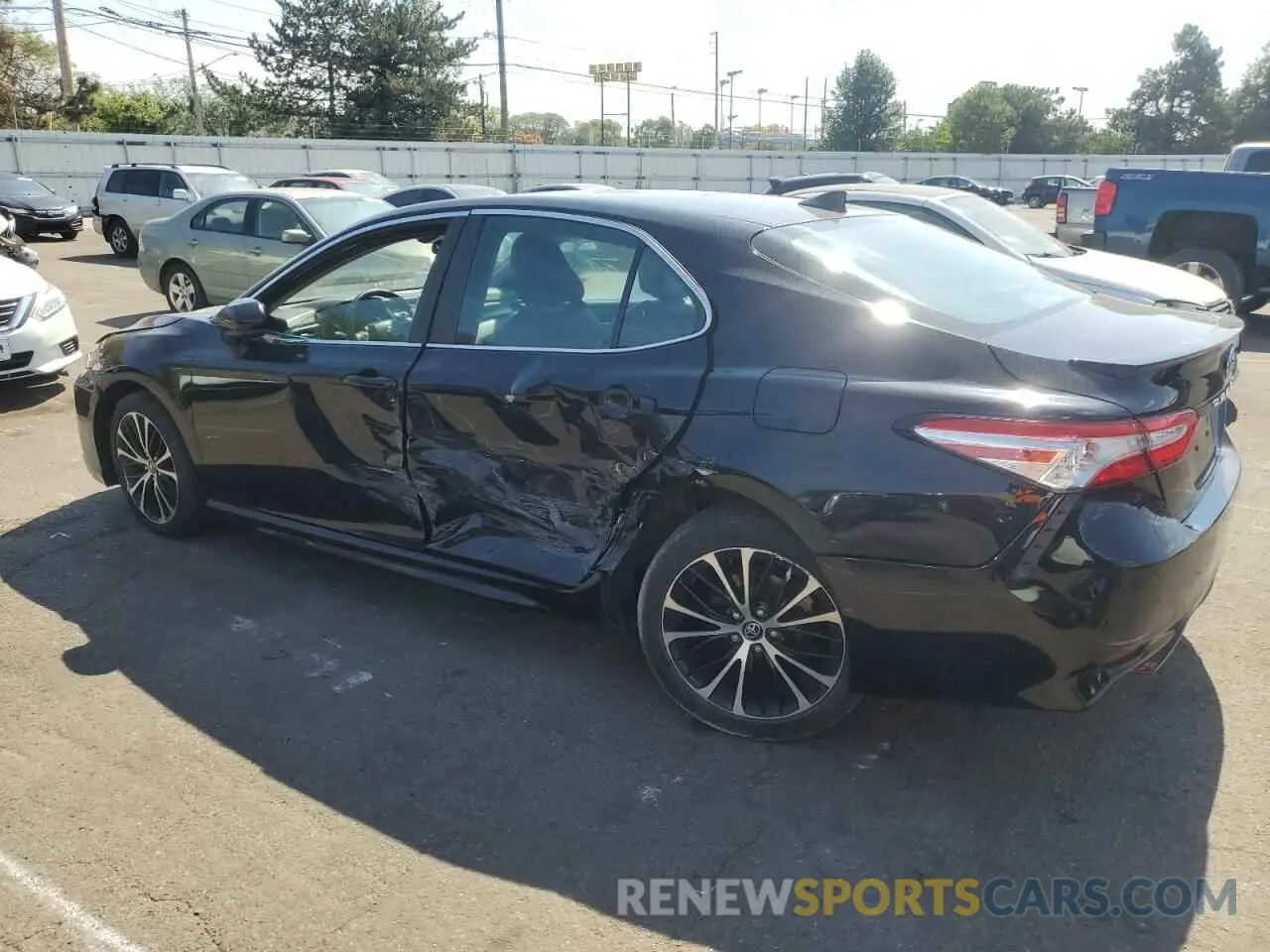 2 Photograph of a damaged car 4T1G11AK9LU930358 TOYOTA CAMRY 2020