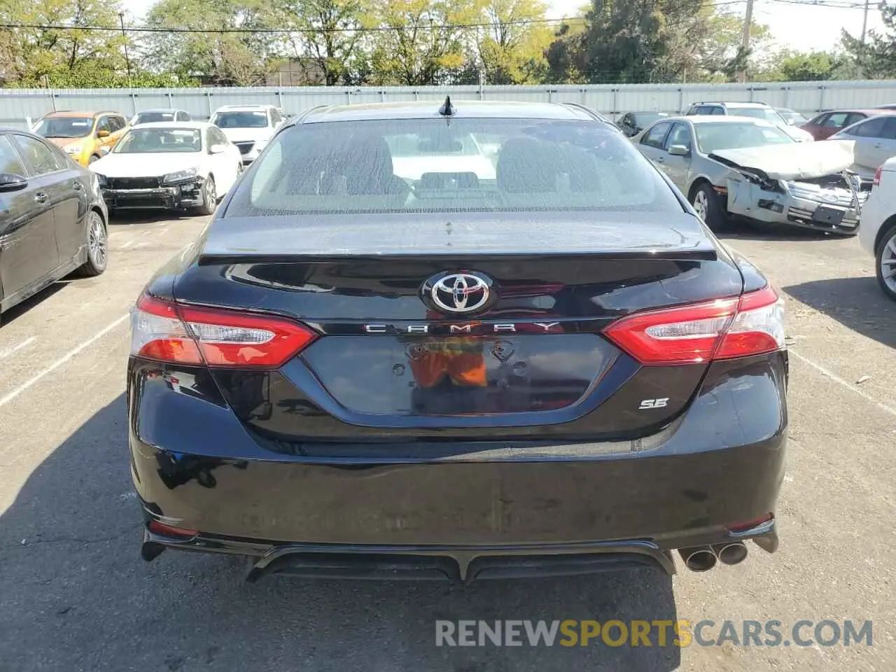 6 Photograph of a damaged car 4T1G11AK9LU930358 TOYOTA CAMRY 2020