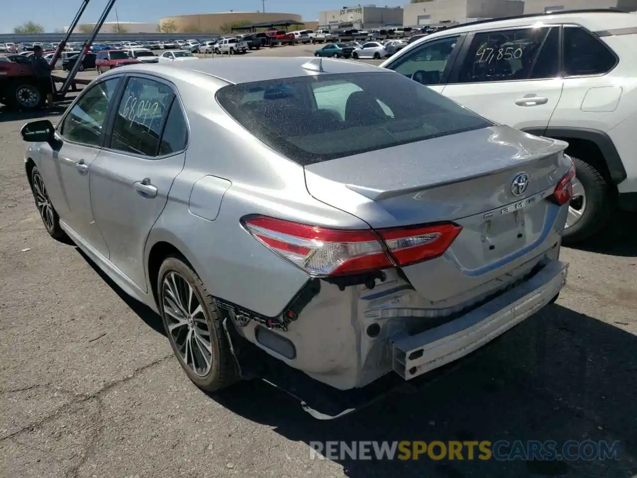 3 Photograph of a damaged car 4T1G11AK9LU944194 TOYOTA CAMRY 2020