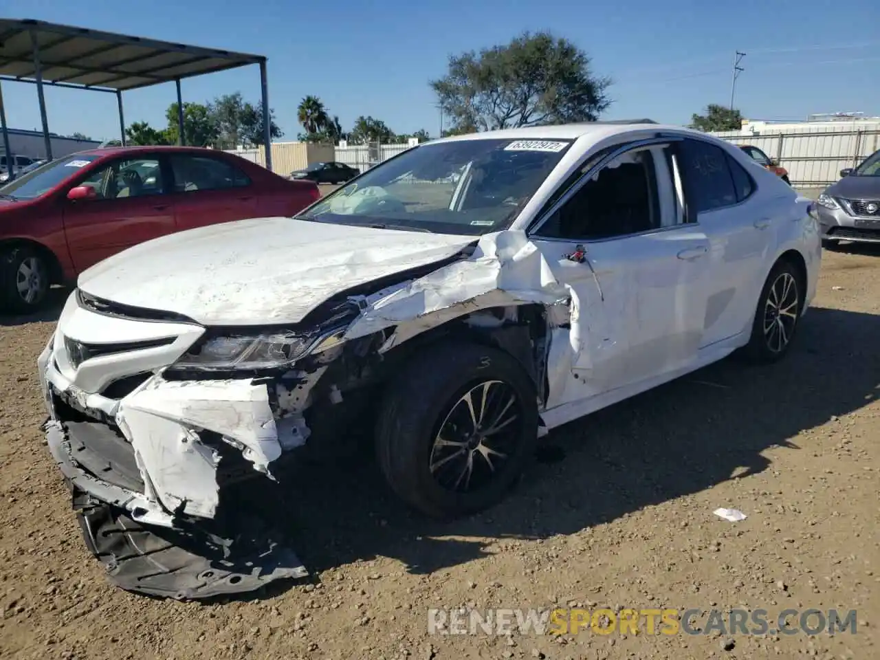 2 Photograph of a damaged car 4T1G11AK9LU955244 TOYOTA CAMRY 2020