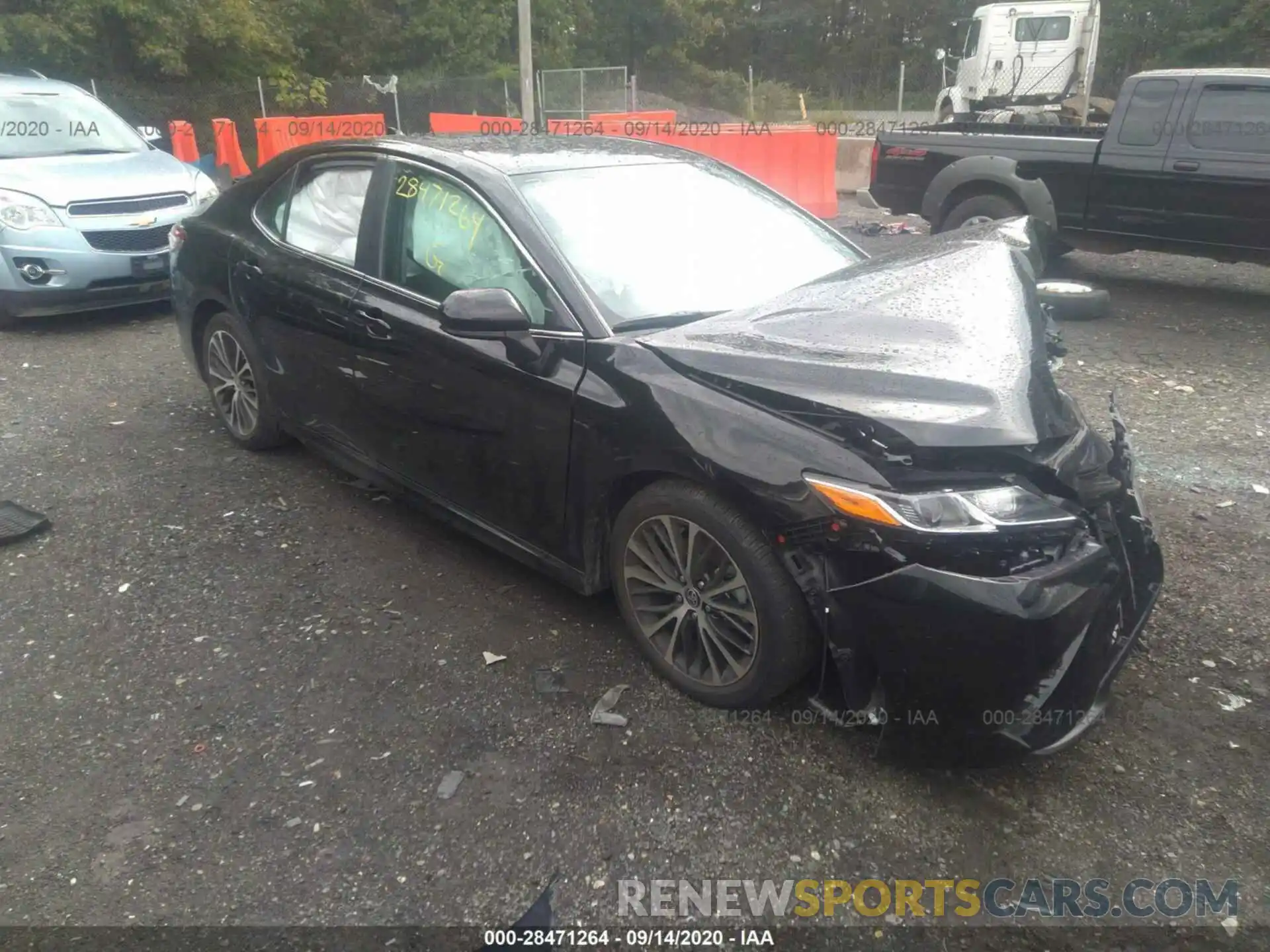 1 Photograph of a damaged car 4T1G11AK9LU966454 TOYOTA CAMRY 2020