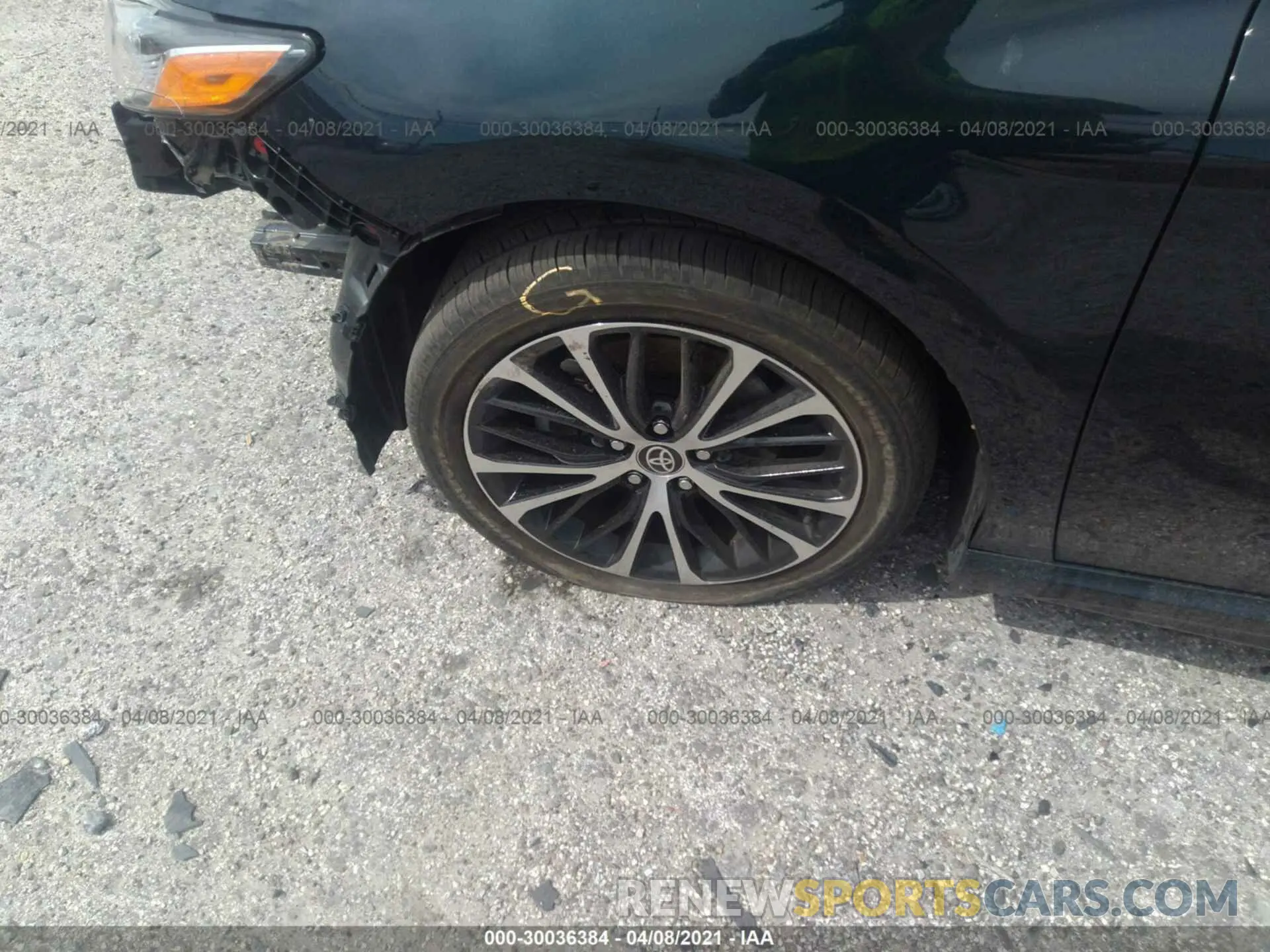 12 Photograph of a damaged car 4T1G11AK9LU973596 TOYOTA CAMRY 2020