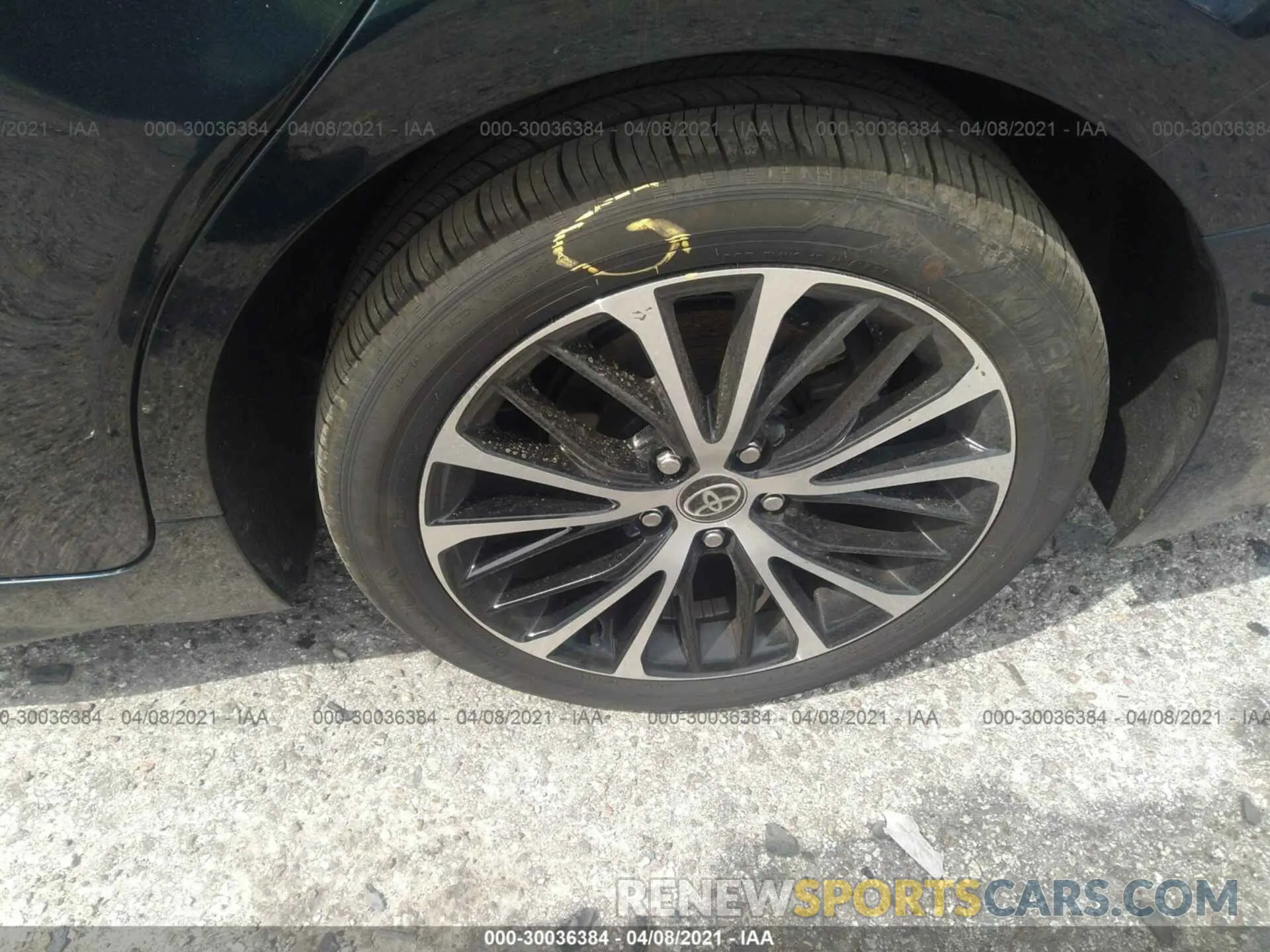 13 Photograph of a damaged car 4T1G11AK9LU973596 TOYOTA CAMRY 2020
