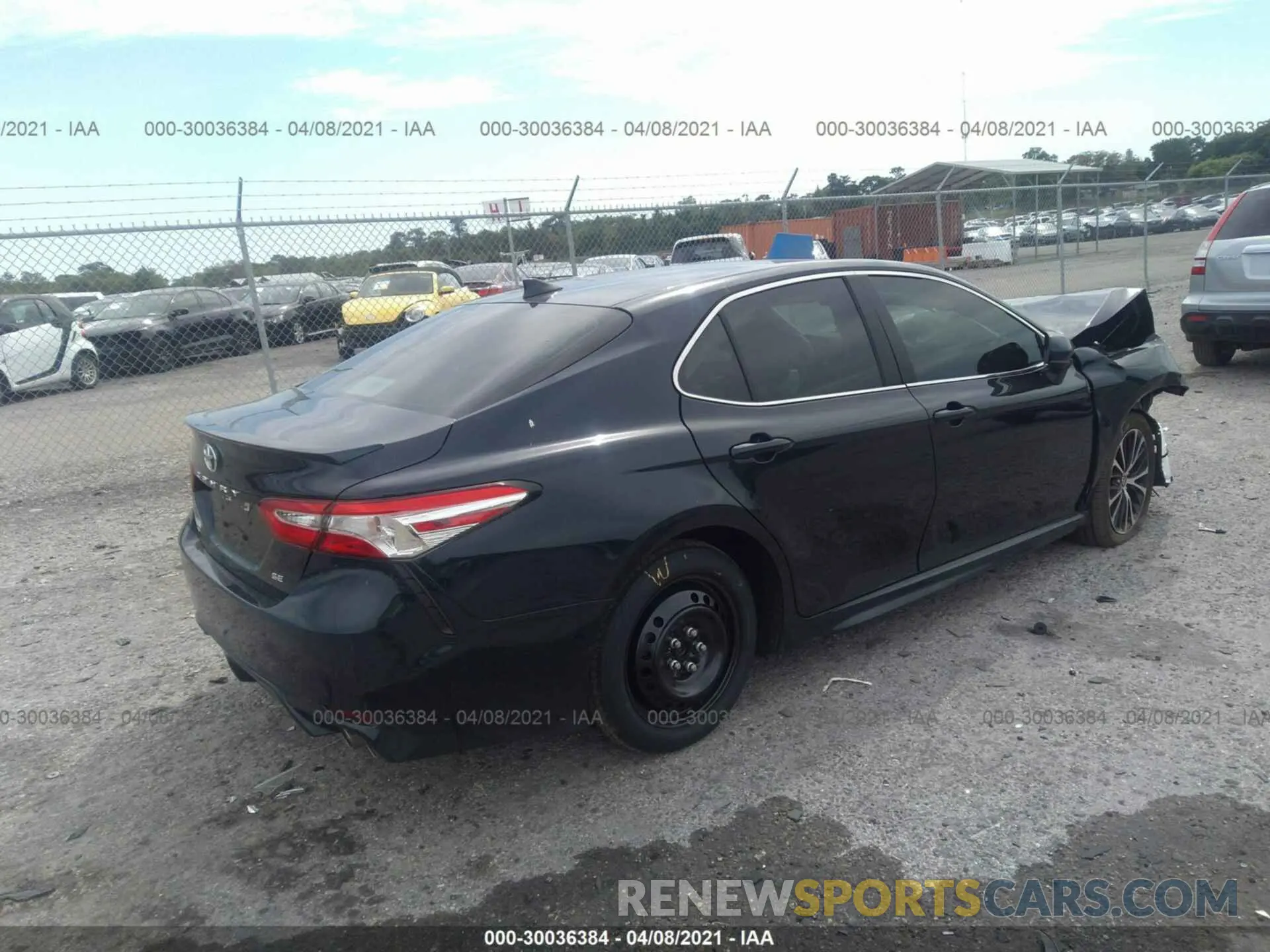 4 Photograph of a damaged car 4T1G11AK9LU973596 TOYOTA CAMRY 2020