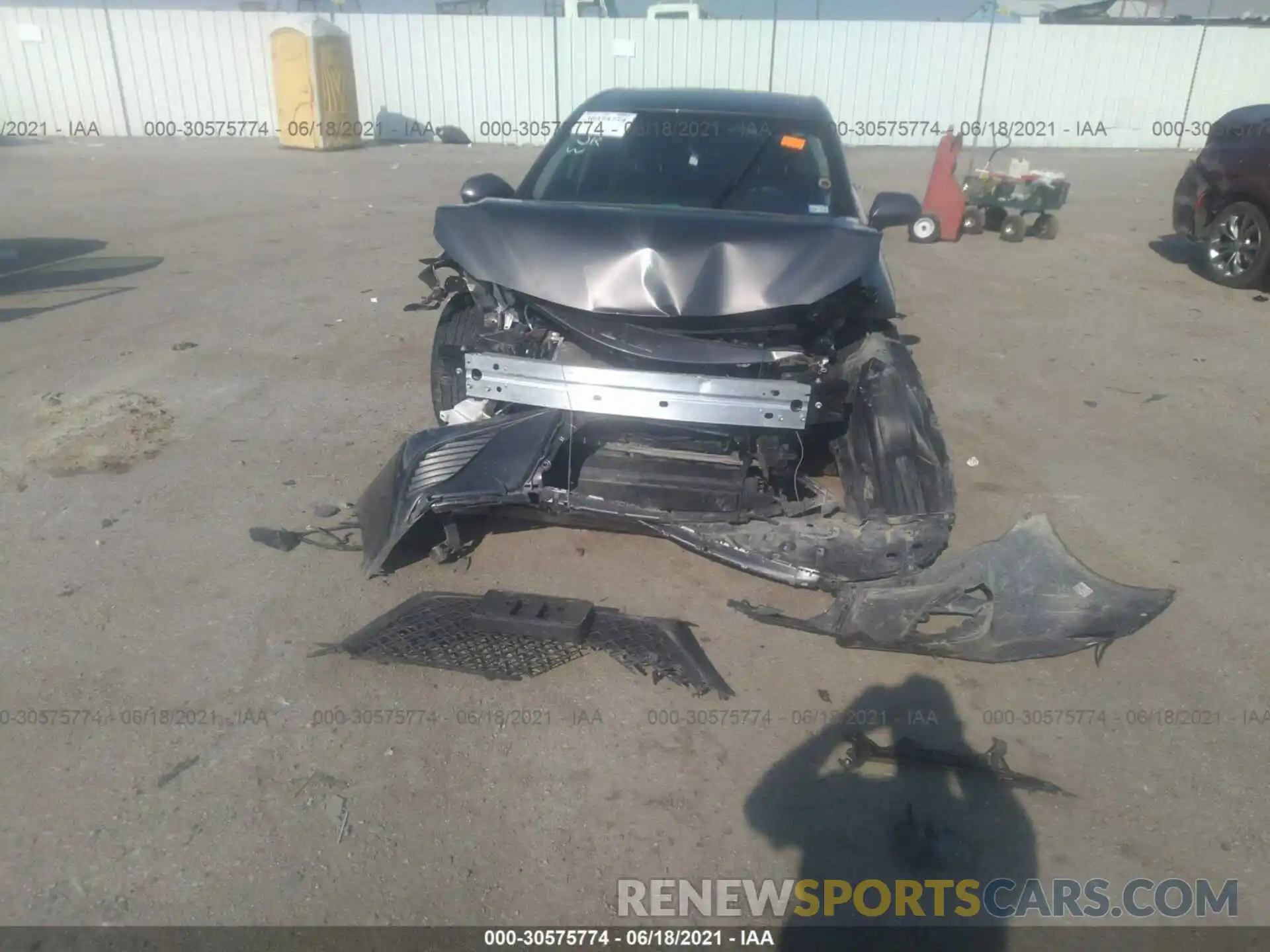 6 Photograph of a damaged car 4T1G11AK9LU978605 TOYOTA CAMRY 2020