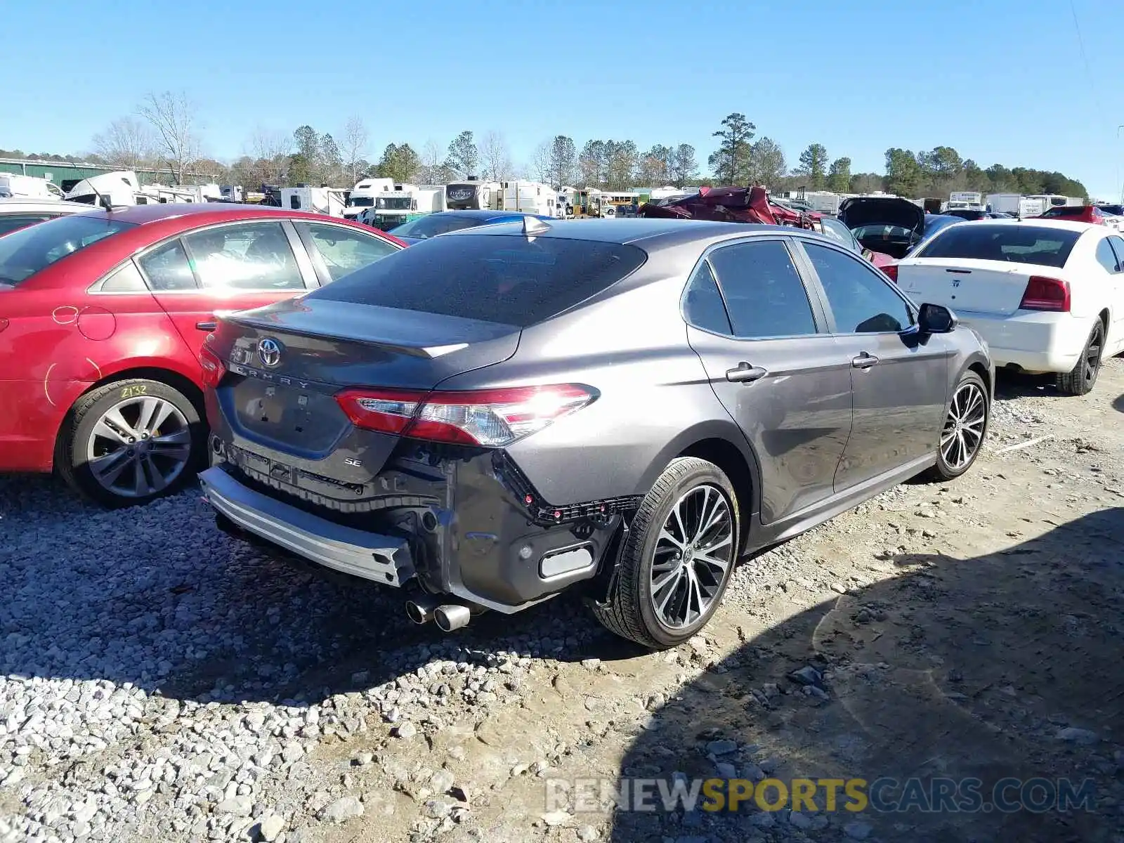 4 Photograph of a damaged car 4T1G11AK9LU983688 TOYOTA CAMRY 2020