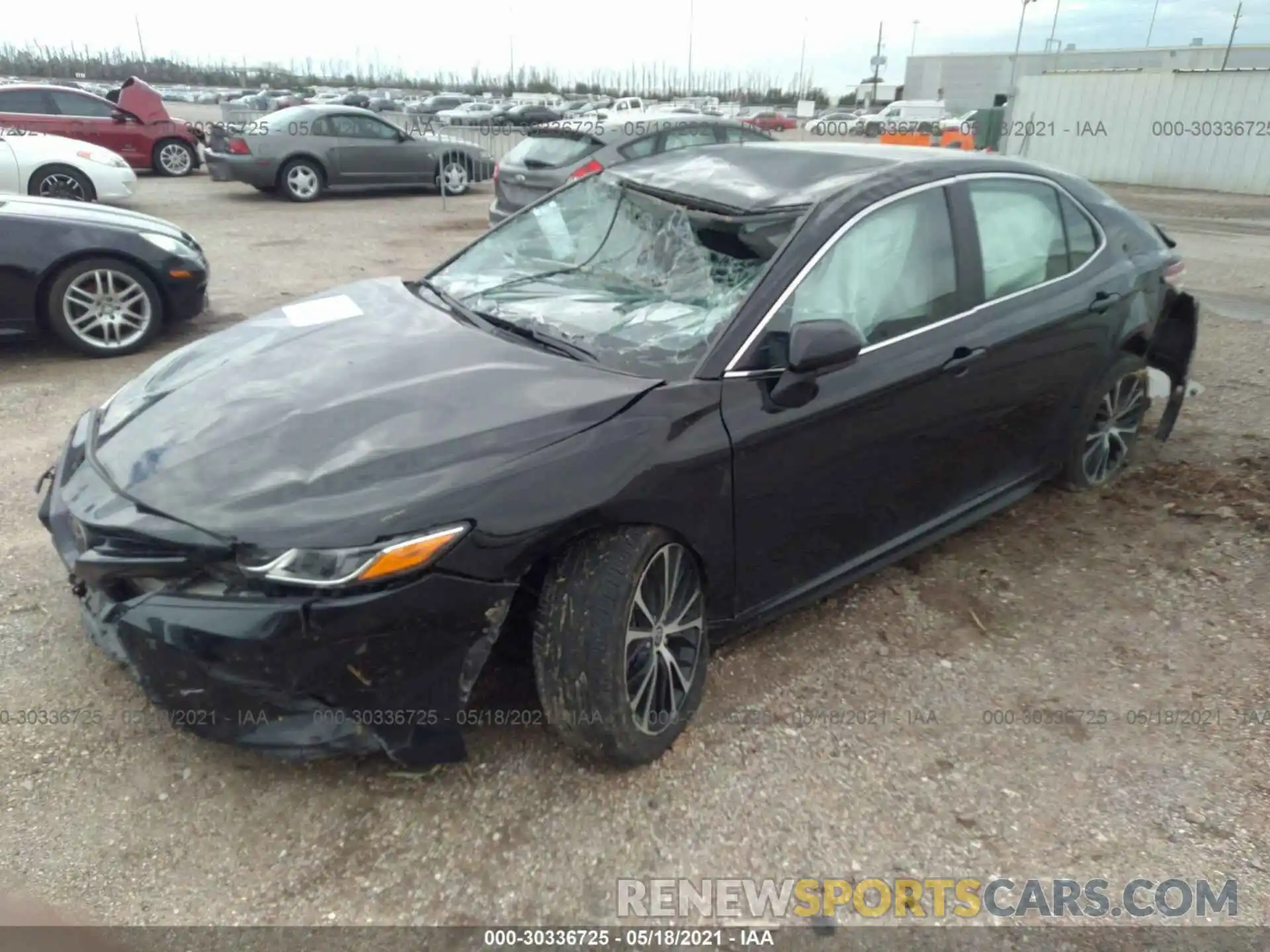 2 Photograph of a damaged car 4T1G11AK9LU986610 TOYOTA CAMRY 2020