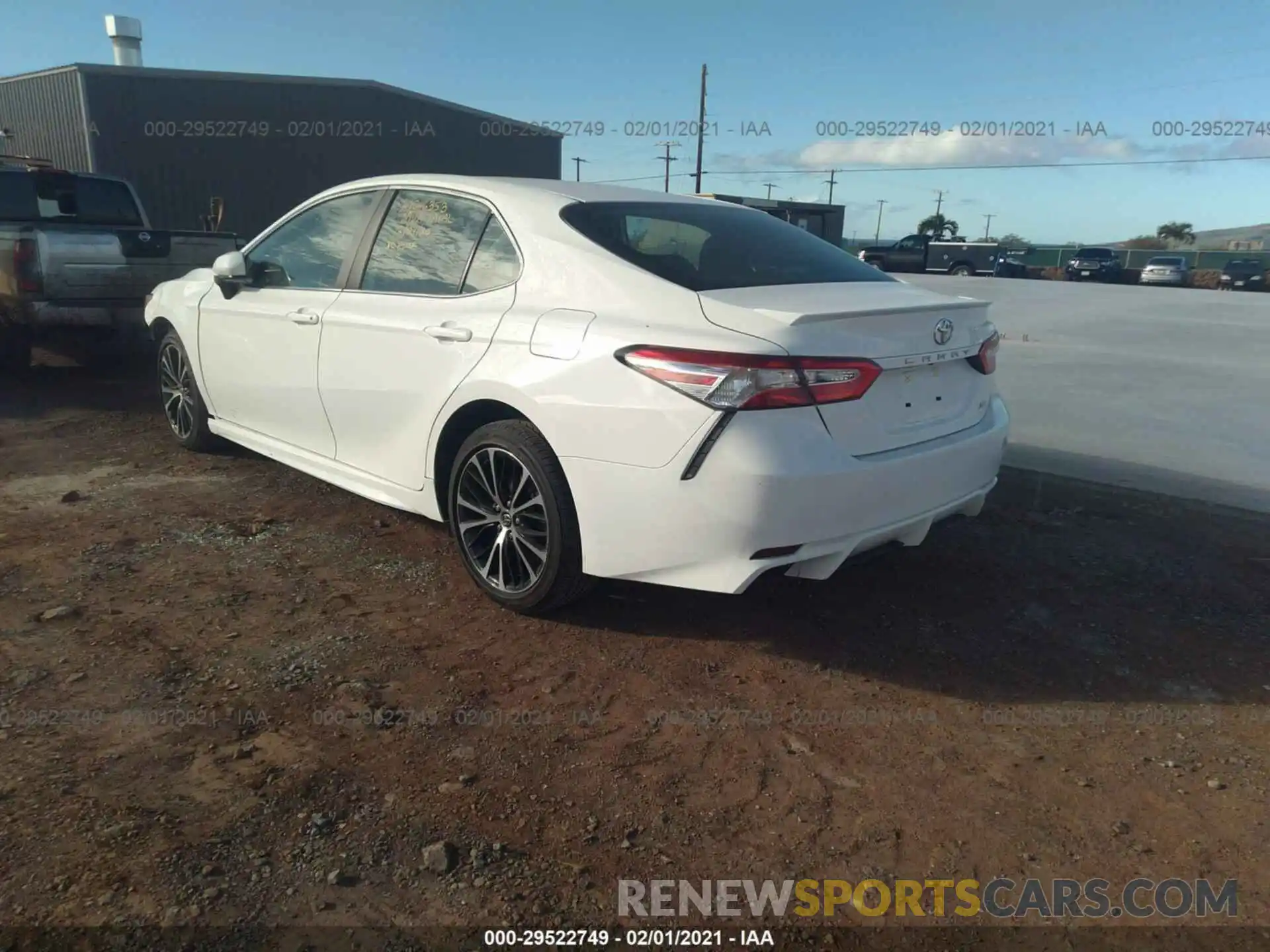 3 Photograph of a damaged car 4T1G11AK9LUC52021 TOYOTA CAMRY 2020