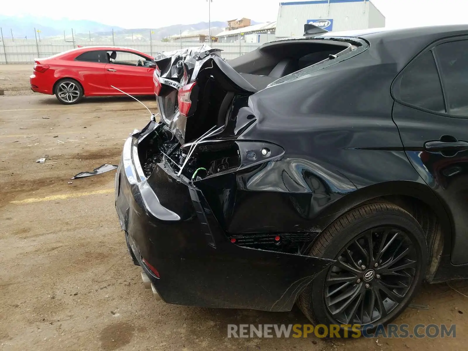 9 Photograph of a damaged car 4T1G11AKXLU303233 TOYOTA CAMRY 2020
