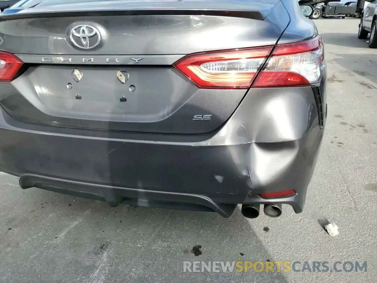 9 Photograph of a damaged car 4T1G11AKXLU306987 TOYOTA CAMRY 2020