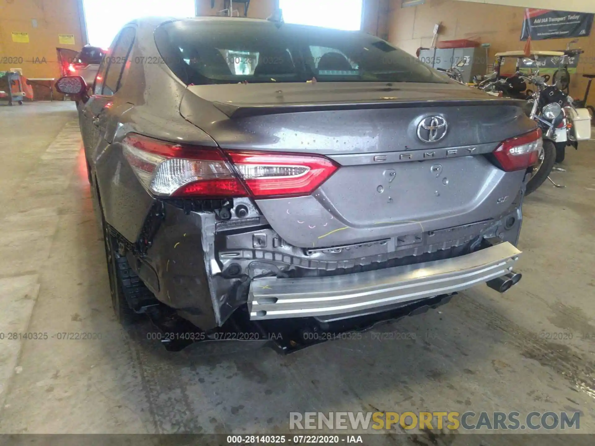 6 Photograph of a damaged car 4T1G11AKXLU307203 TOYOTA CAMRY 2020