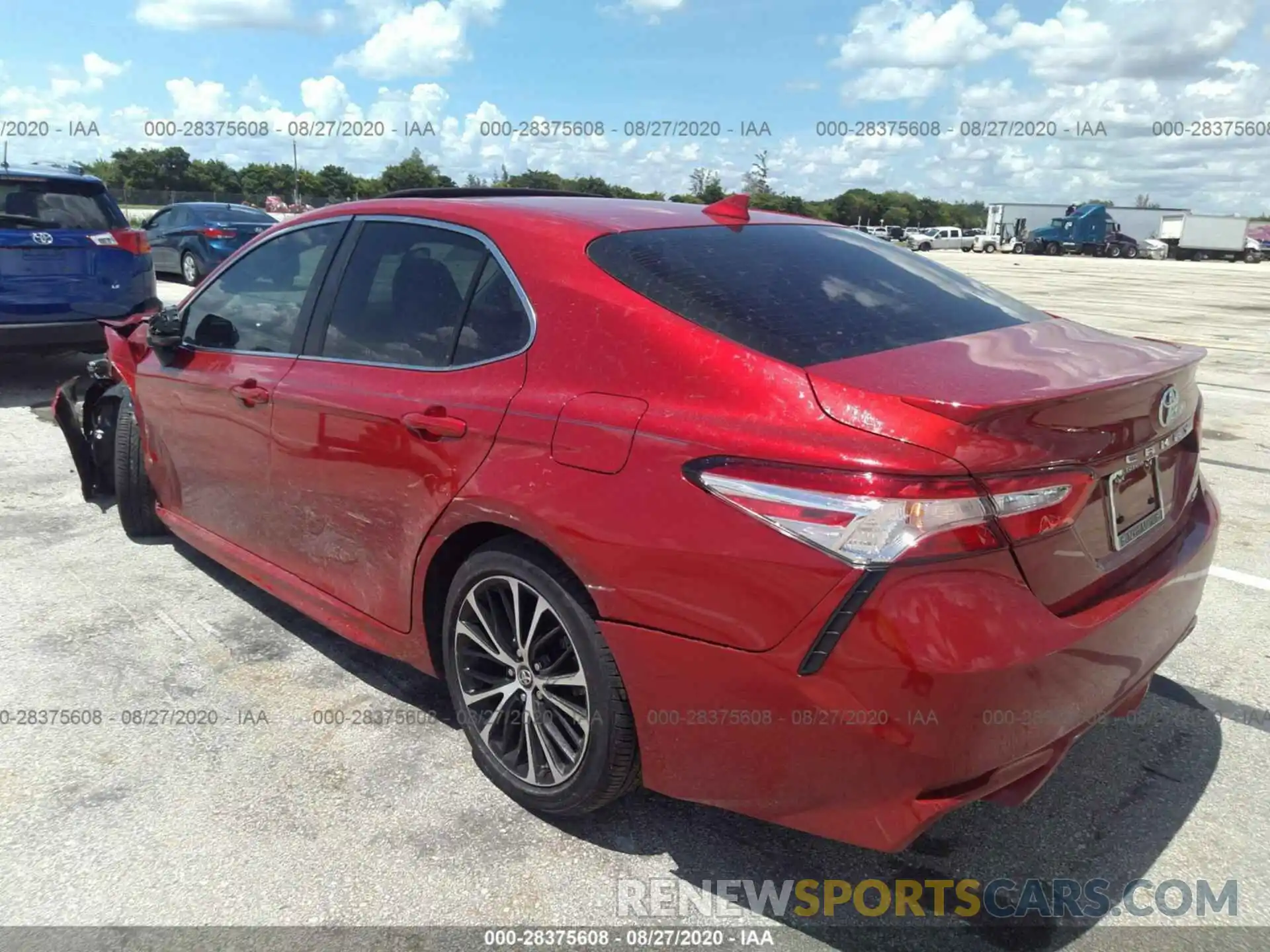 3 Photograph of a damaged car 4T1G11AKXLU312434 TOYOTA CAMRY 2020