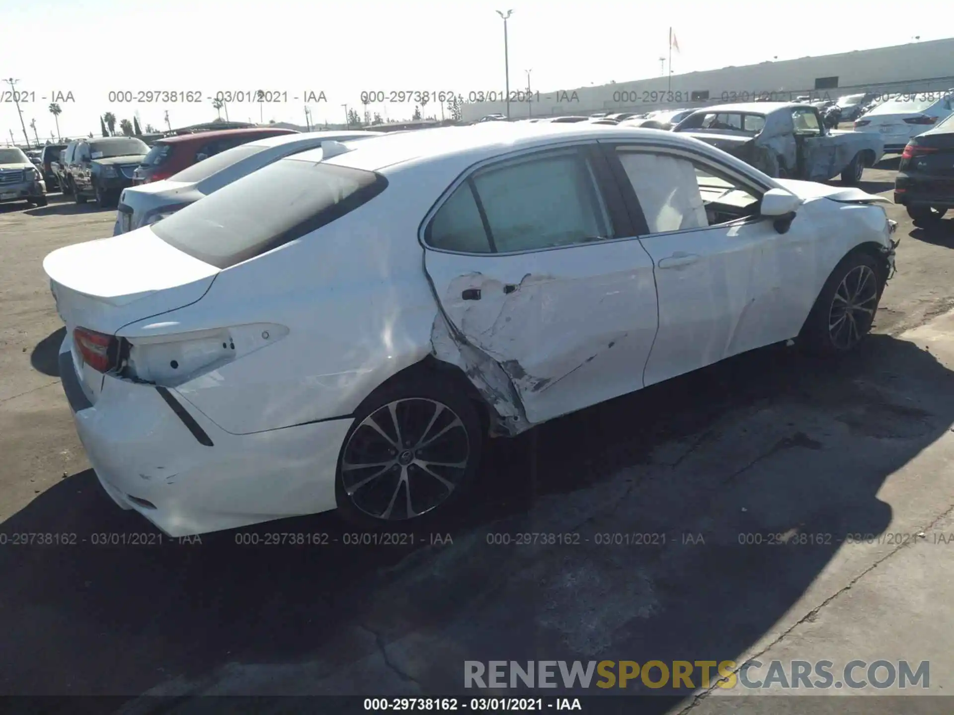 4 Photograph of a damaged car 4T1G11AKXLU312532 TOYOTA CAMRY 2020