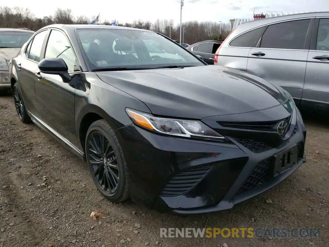 1 Photograph of a damaged car 4T1G11AKXLU313941 TOYOTA CAMRY 2020