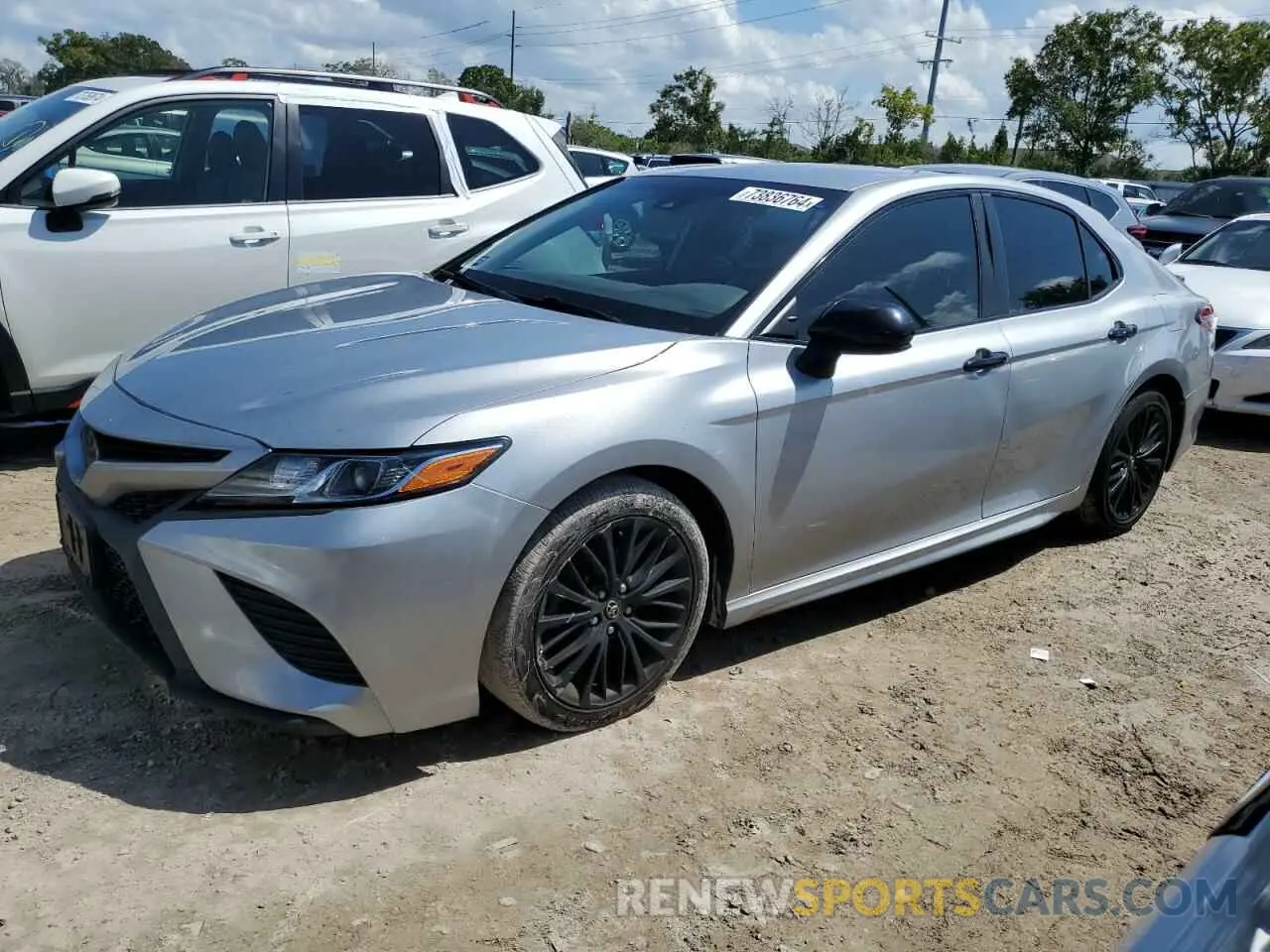 1 Photograph of a damaged car 4T1G11AKXLU315589 TOYOTA CAMRY 2020