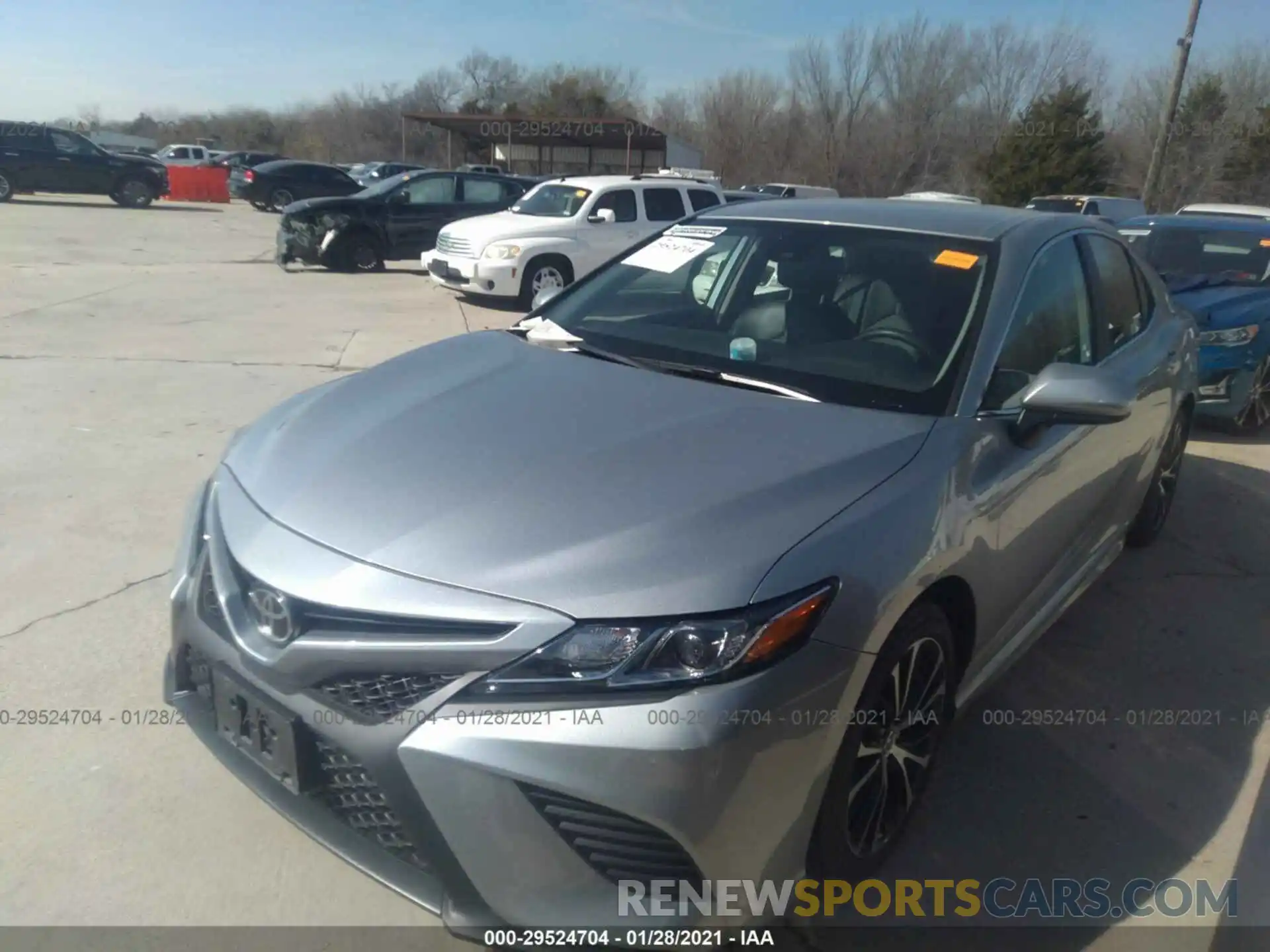 2 Photograph of a damaged car 4T1G11AKXLU318458 TOYOTA CAMRY 2020