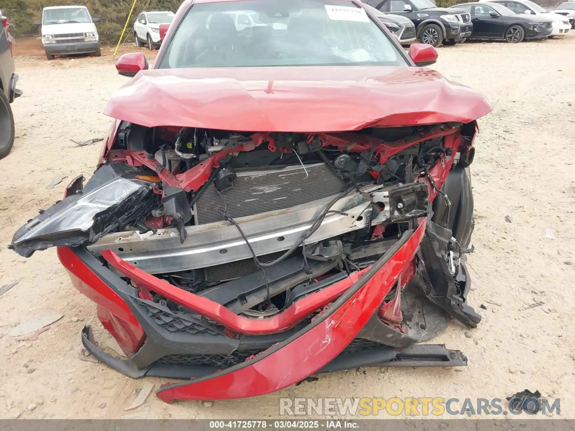 6 Photograph of a damaged car 4T1G11AKXLU319013 TOYOTA CAMRY 2020