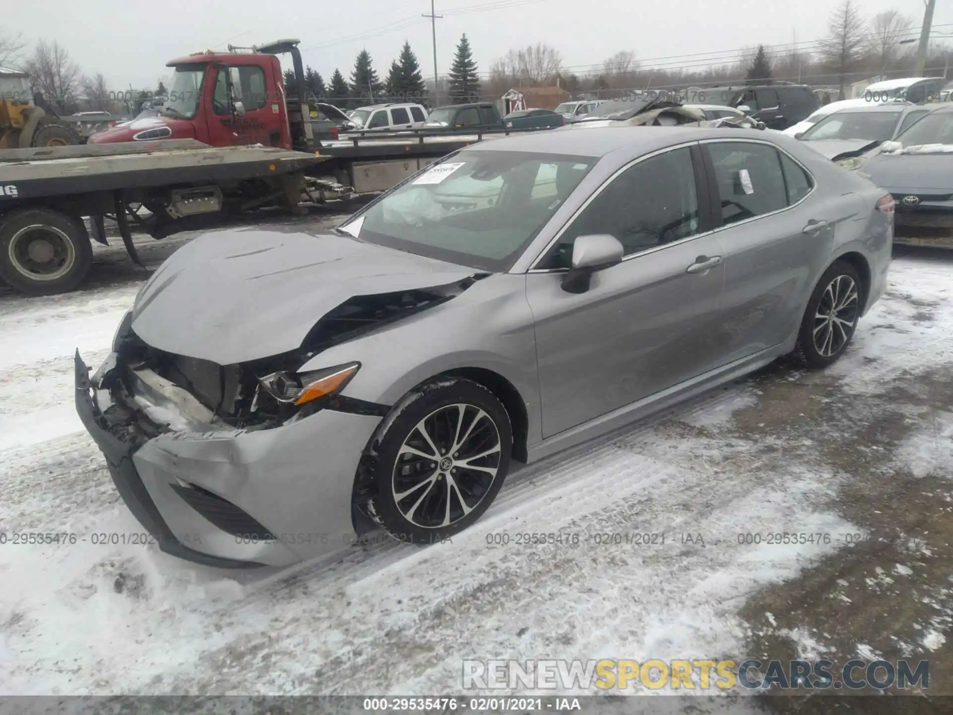 2 Photograph of a damaged car 4T1G11AKXLU332876 TOYOTA CAMRY 2020