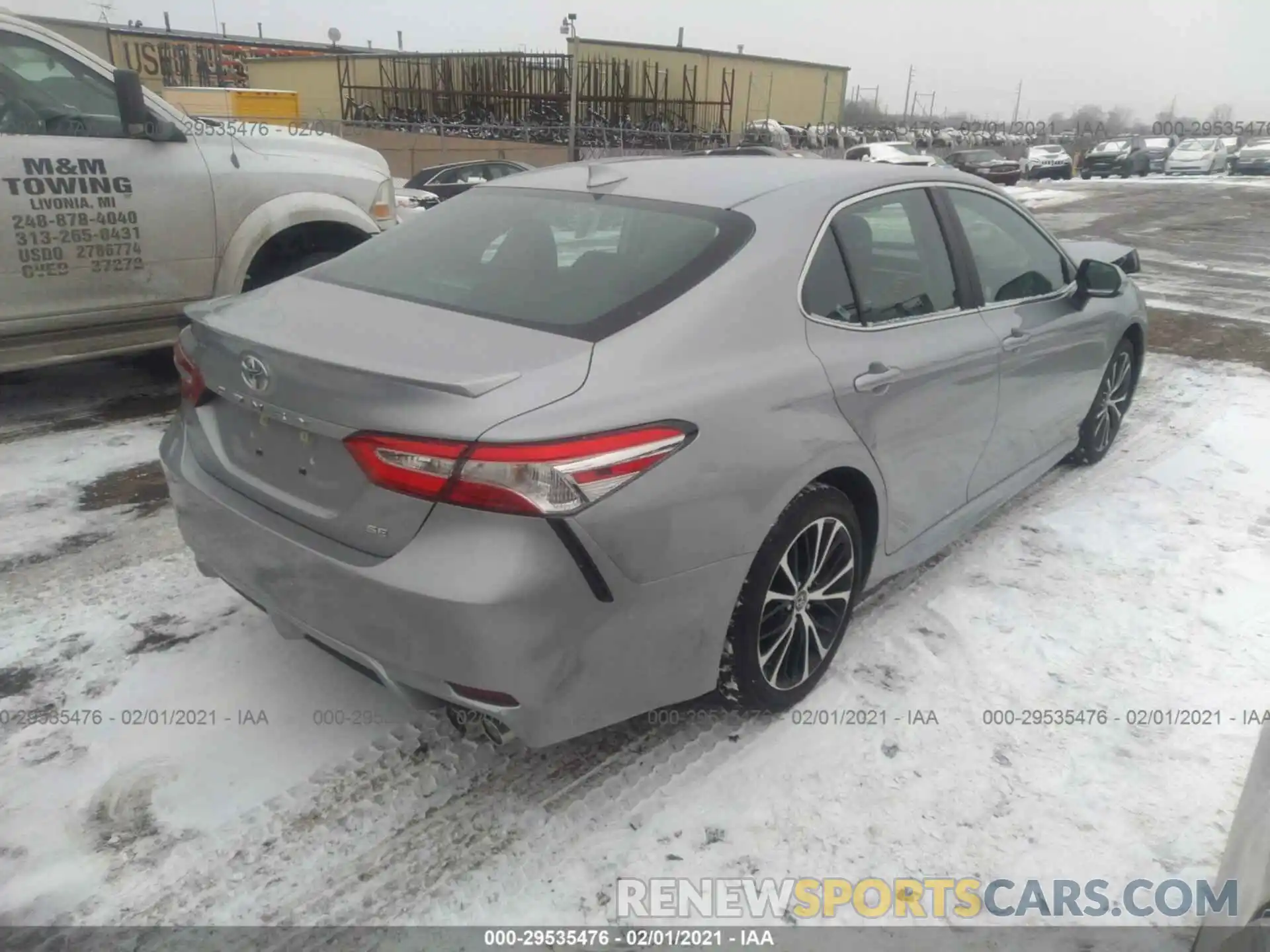 4 Photograph of a damaged car 4T1G11AKXLU332876 TOYOTA CAMRY 2020