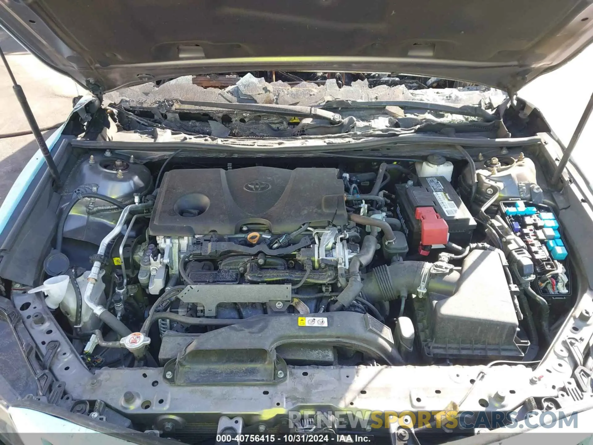 10 Photograph of a damaged car 4T1G11AKXLU342100 TOYOTA CAMRY 2020