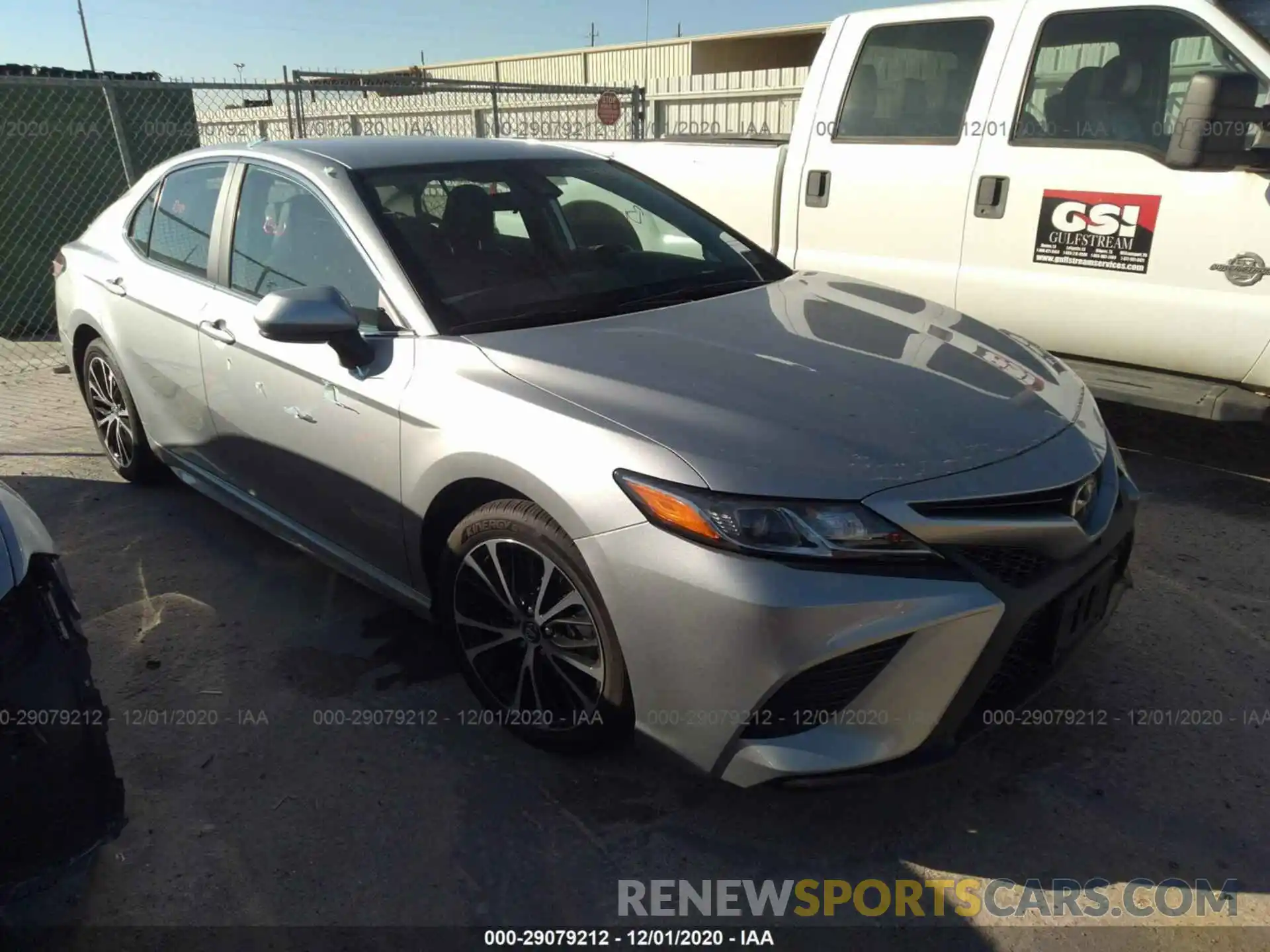 1 Photograph of a damaged car 4T1G11AKXLU343389 TOYOTA CAMRY 2020