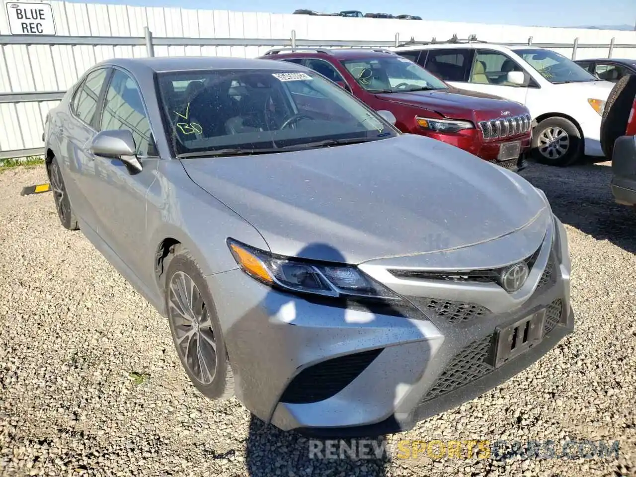 1 Photograph of a damaged car 4T1G11AKXLU343411 TOYOTA CAMRY 2020