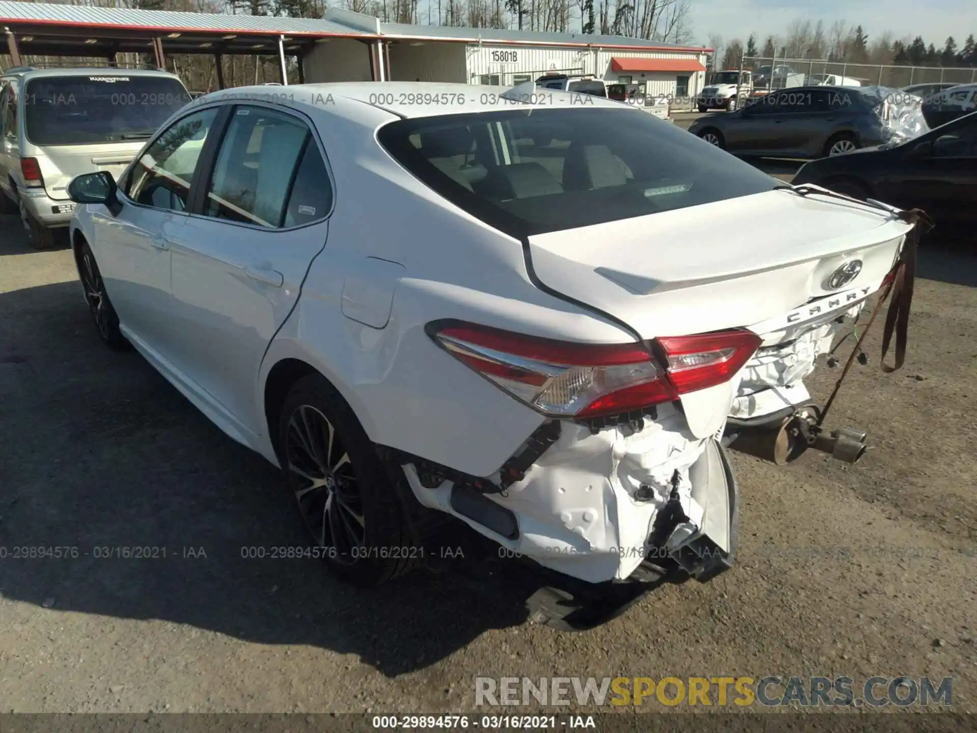 3 Photograph of a damaged car 4T1G11AKXLU344123 TOYOTA CAMRY 2020