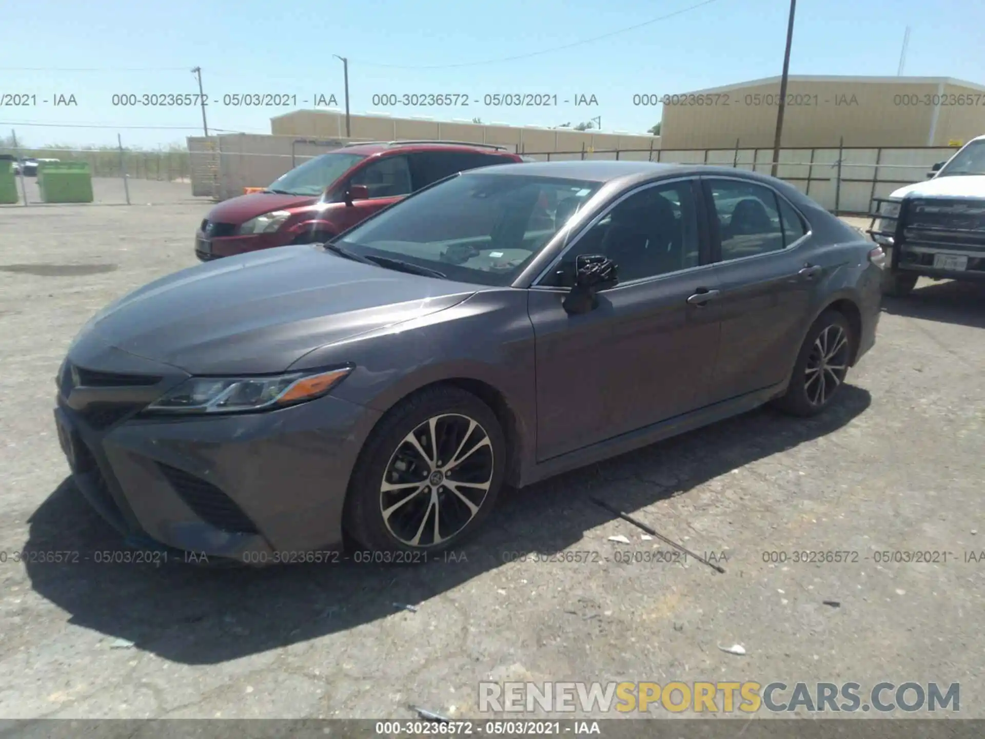 2 Photograph of a damaged car 4T1G11AKXLU348821 TOYOTA CAMRY 2020