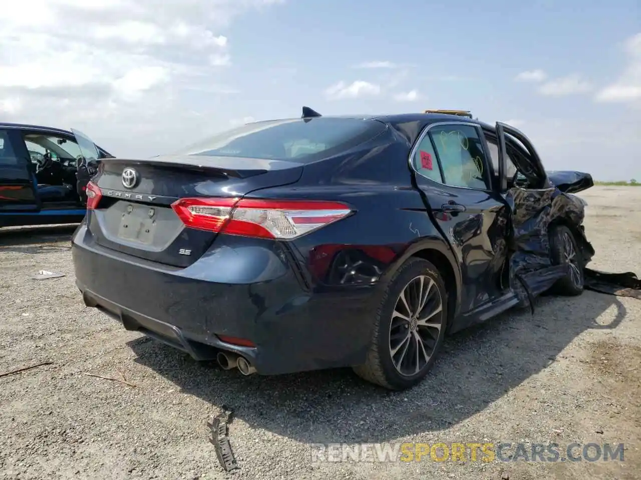 4 Photograph of a damaged car 4T1G11AKXLU350679 TOYOTA CAMRY 2020