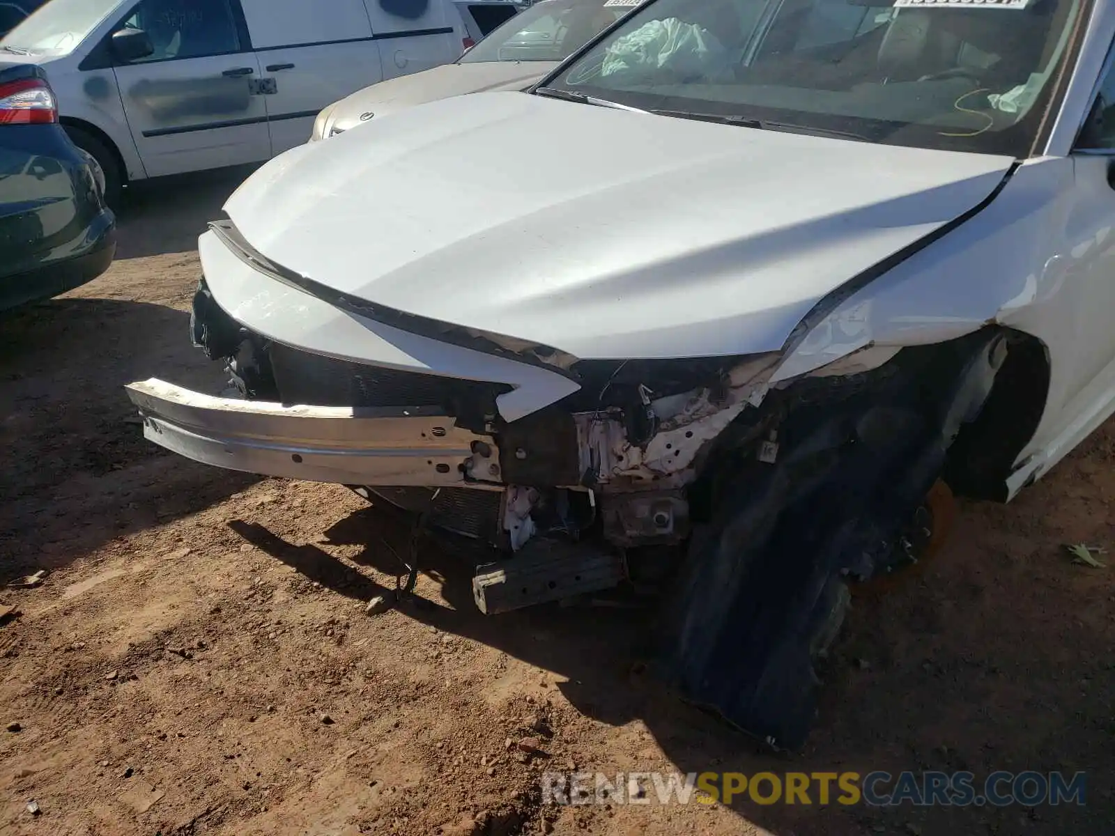 9 Photograph of a damaged car 4T1G11AKXLU356207 TOYOTA CAMRY 2020