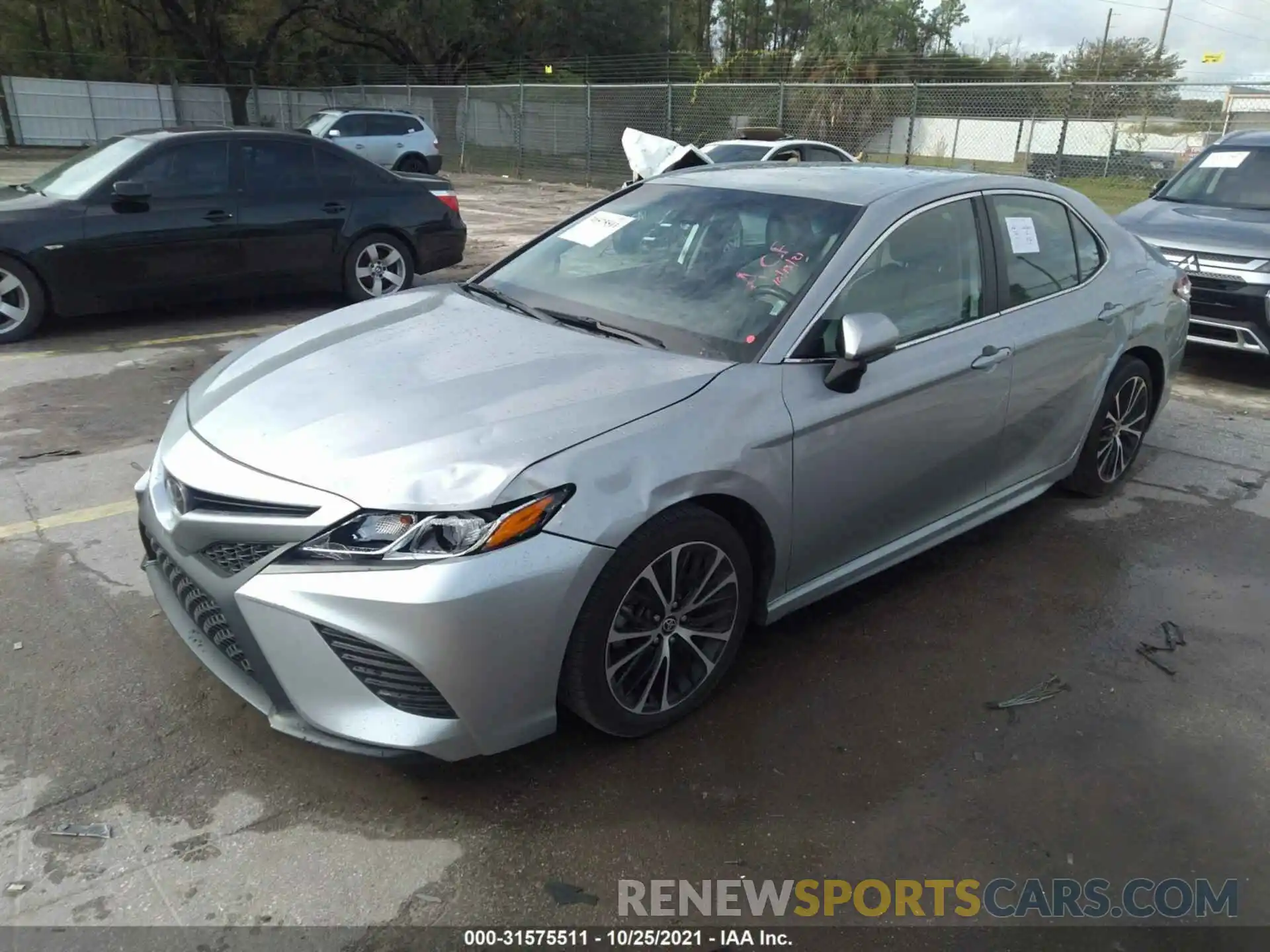 2 Photograph of a damaged car 4T1G11AKXLU359950 TOYOTA CAMRY 2020