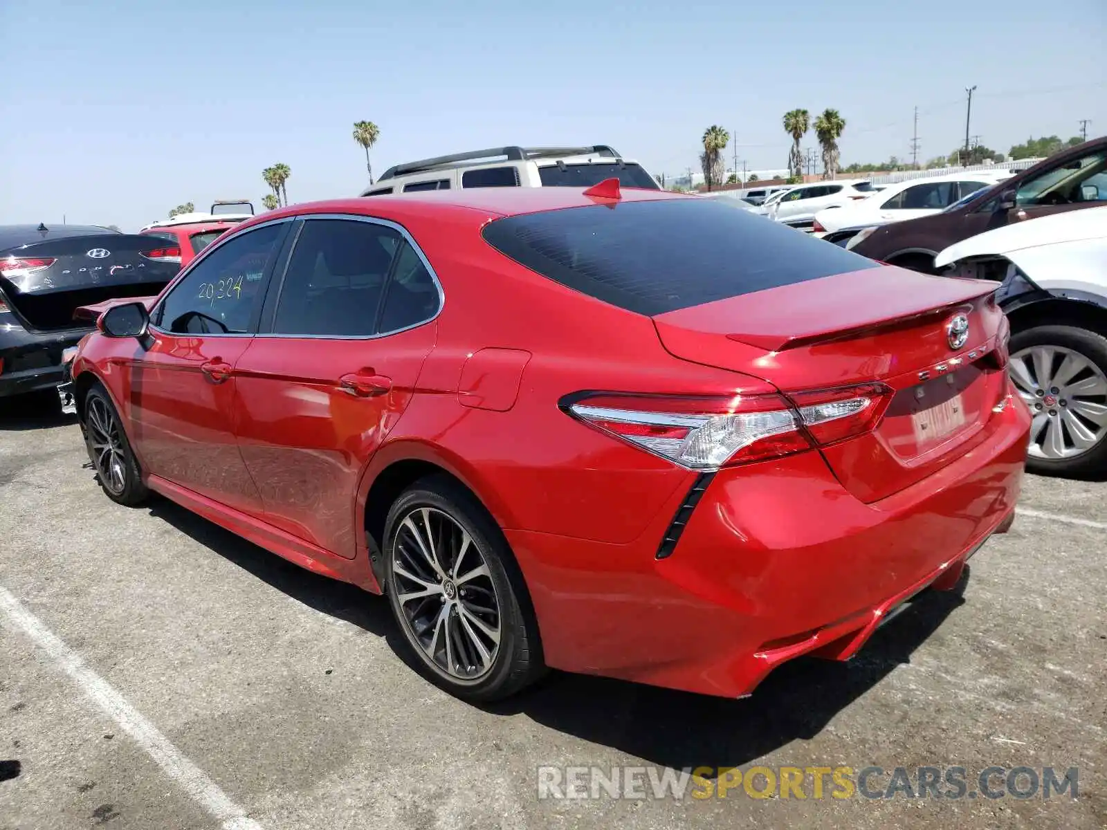 3 Photograph of a damaged car 4T1G11AKXLU363724 TOYOTA CAMRY 2020