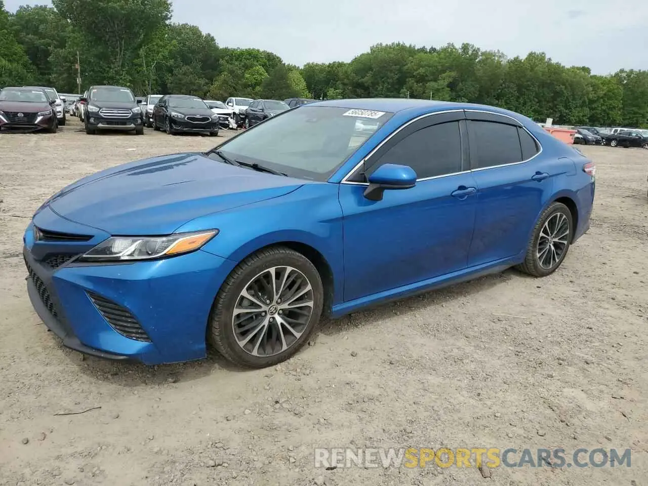 1 Photograph of a damaged car 4T1G11AKXLU371418 TOYOTA CAMRY 2020