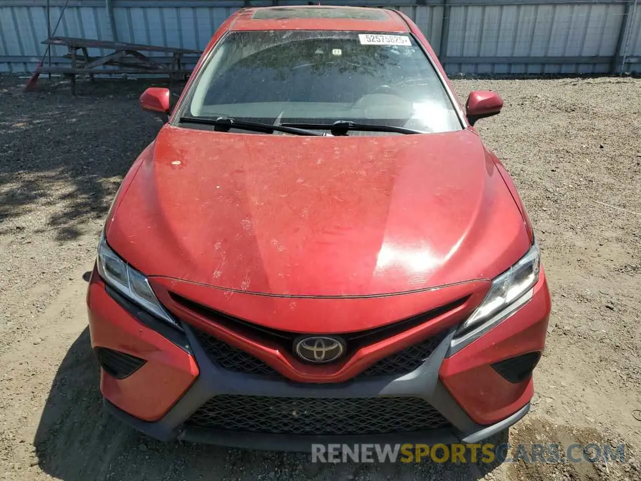 5 Photograph of a damaged car 4T1G11AKXLU373170 TOYOTA CAMRY 2020