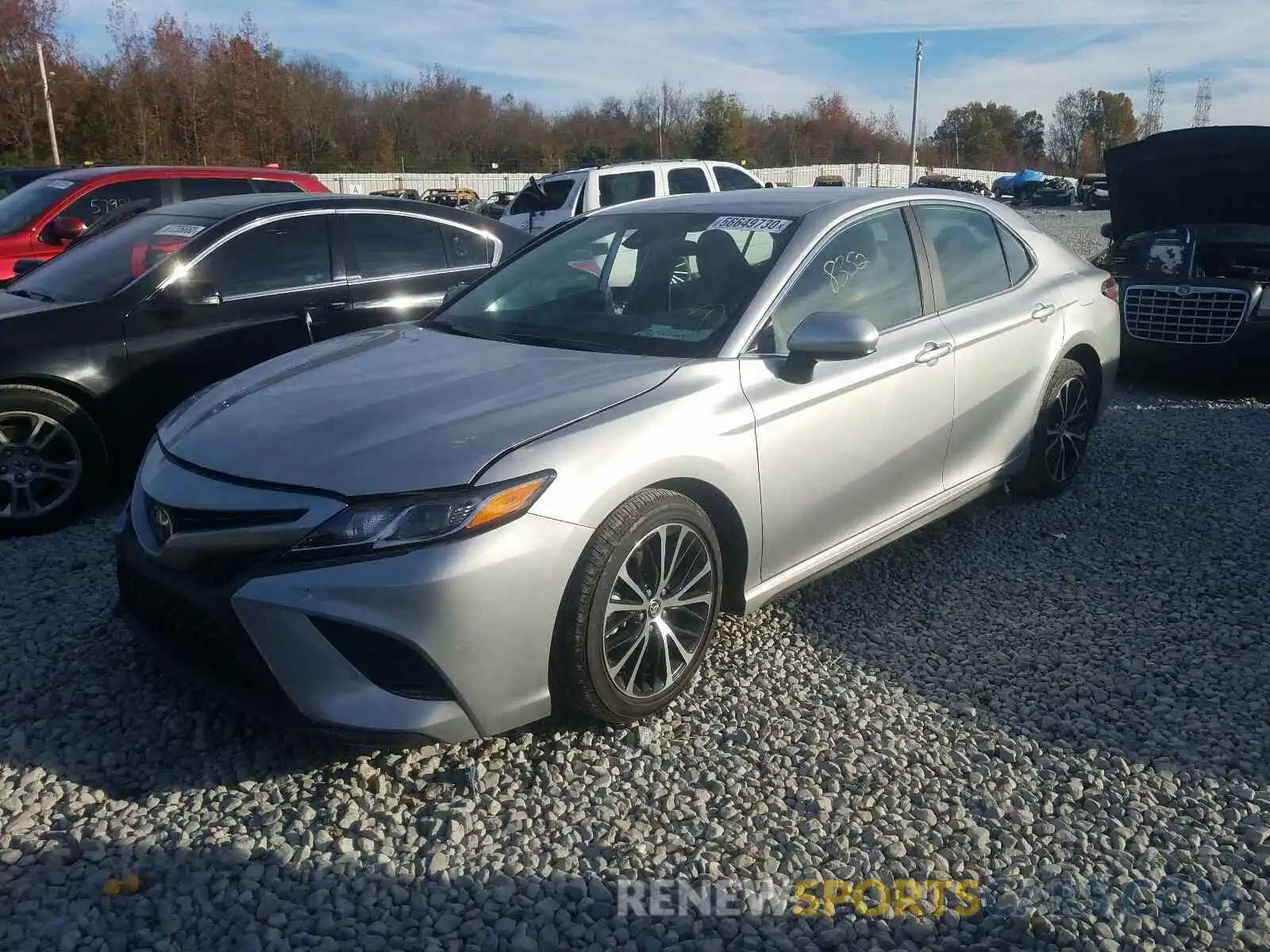 2 Photograph of a damaged car 4T1G11AKXLU380801 TOYOTA CAMRY 2020