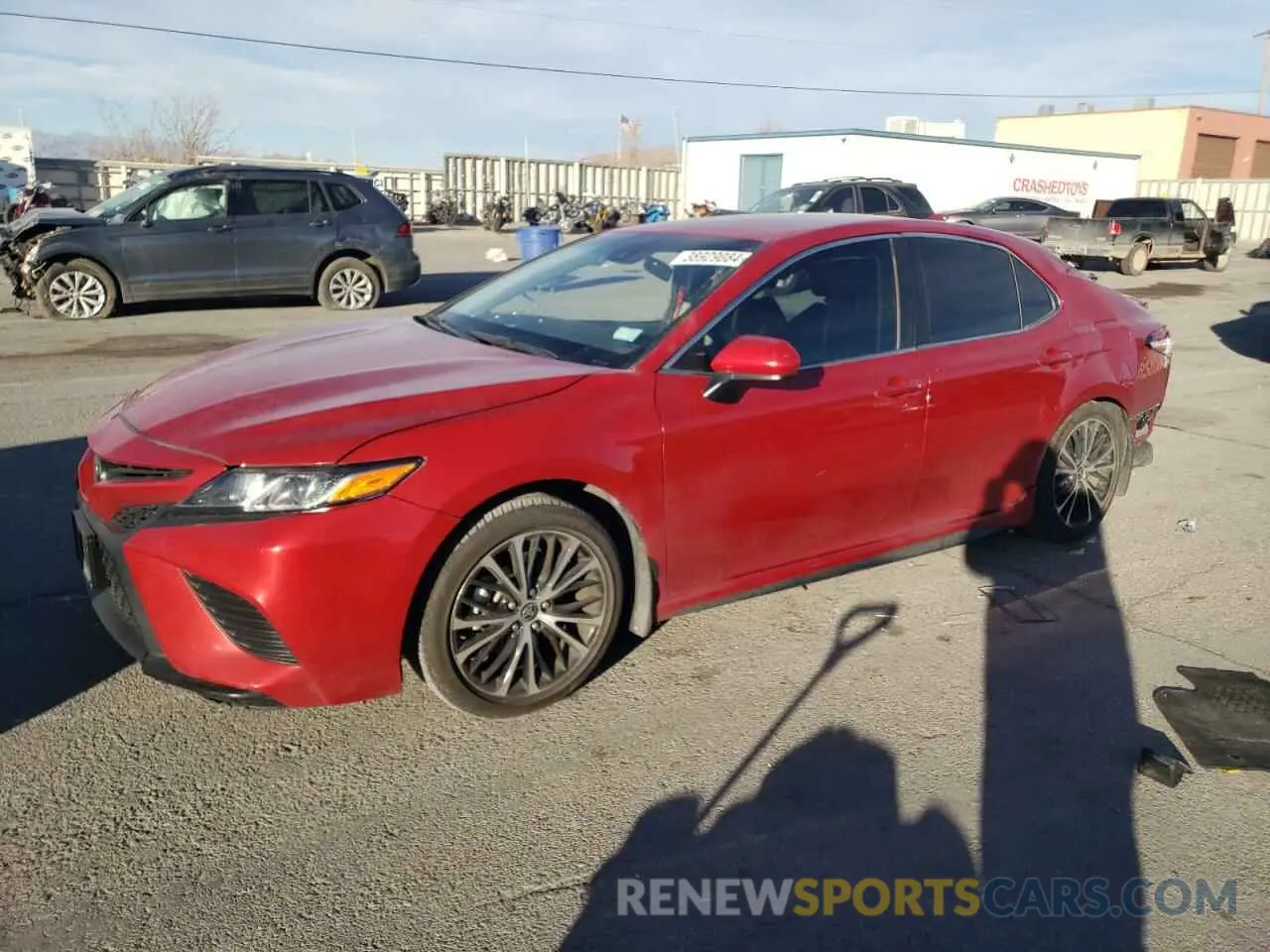 1 Photograph of a damaged car 4T1G11AKXLU391569 TOYOTA CAMRY 2020