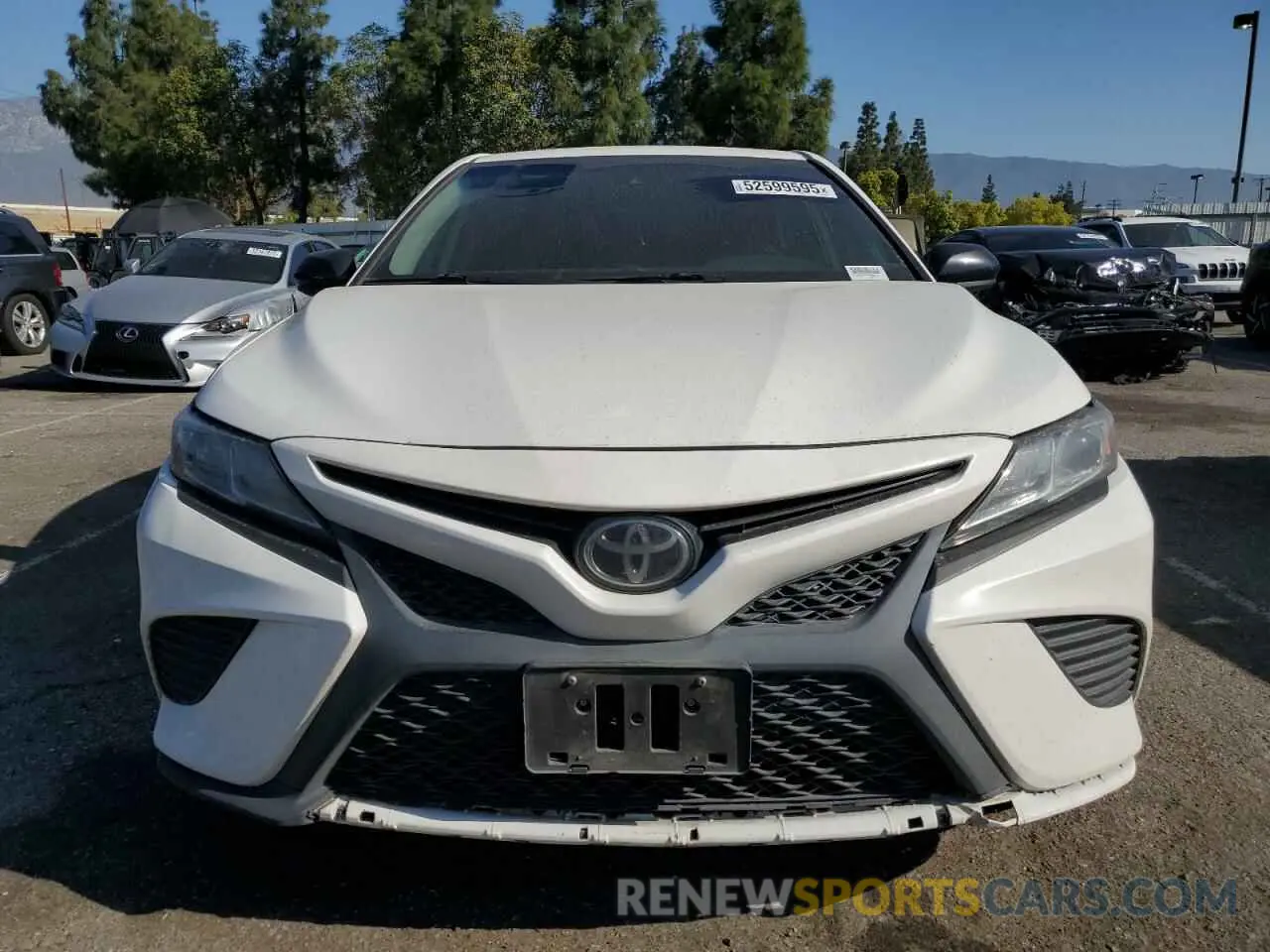 5 Photograph of a damaged car 4T1G11AKXLU394911 TOYOTA CAMRY 2020