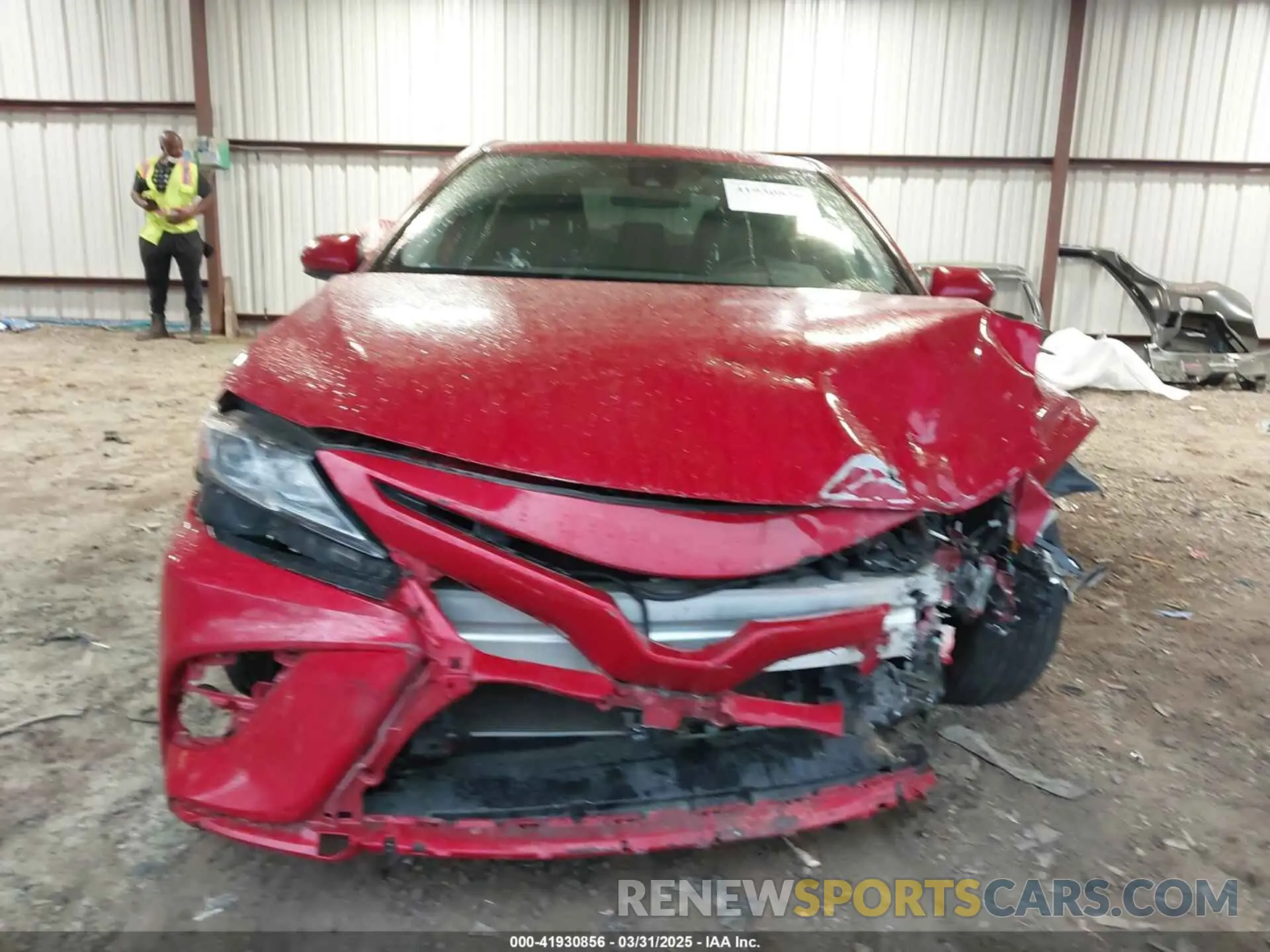 12 Photograph of a damaged car 4T1G11AKXLU395850 TOYOTA CAMRY 2020