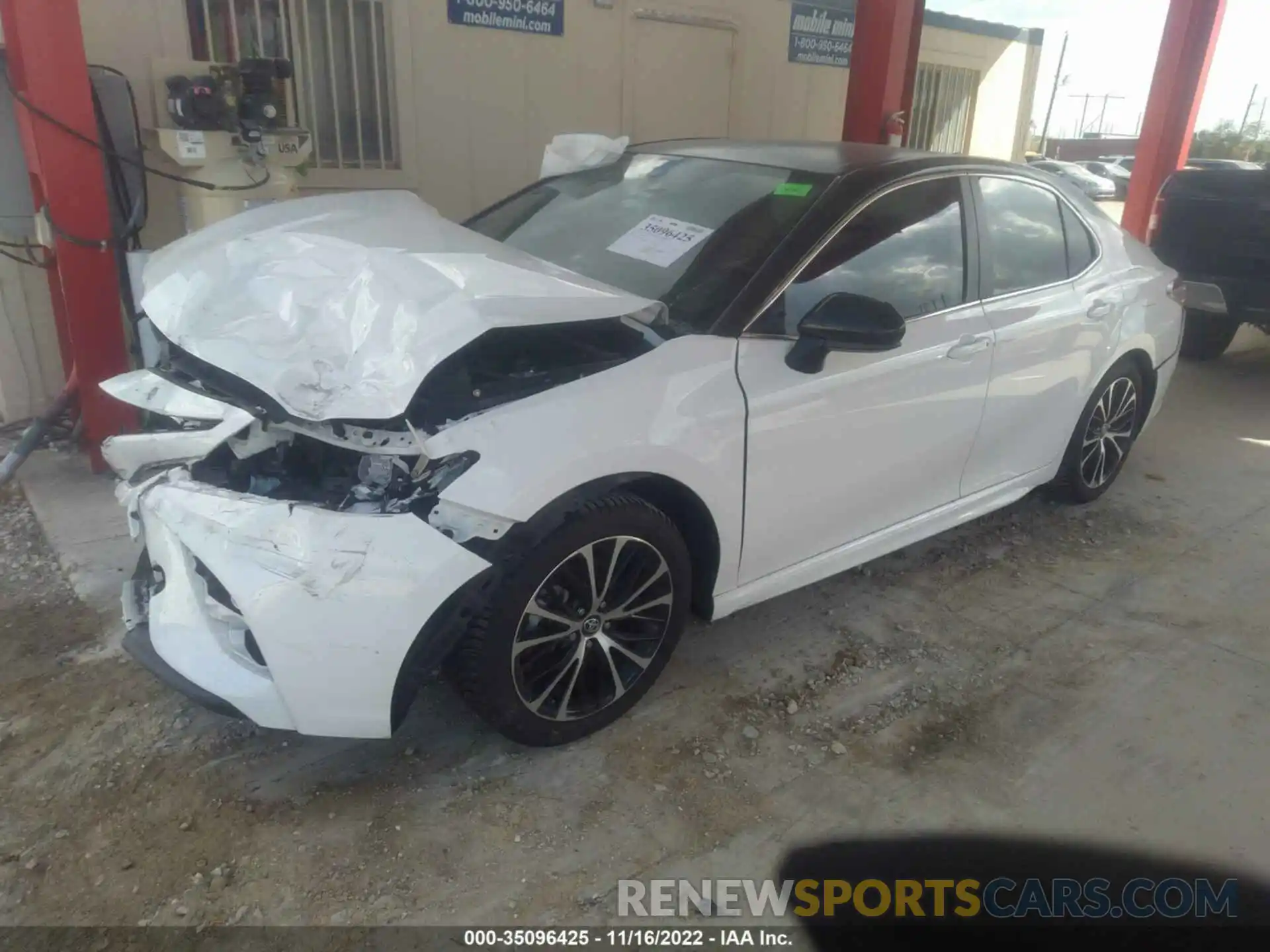 2 Photograph of a damaged car 4T1G11AKXLU859218 TOYOTA CAMRY 2020