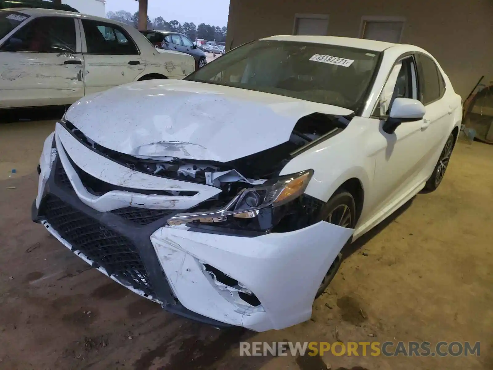 2 Photograph of a damaged car 4T1G11AKXLU873961 TOYOTA CAMRY 2020