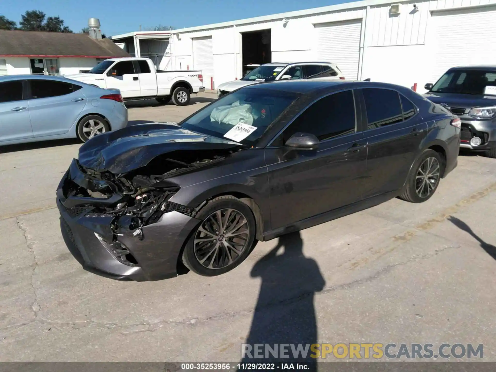 2 Photograph of a damaged car 4T1G11AKXLU890176 TOYOTA CAMRY 2020