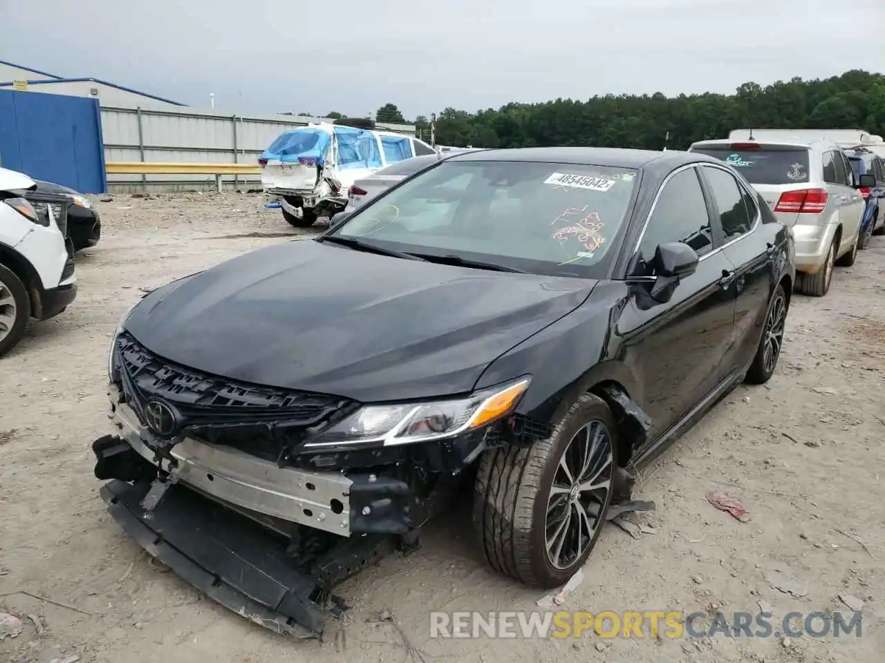 2 Photograph of a damaged car 4T1G11AKXLU891652 TOYOTA CAMRY 2020