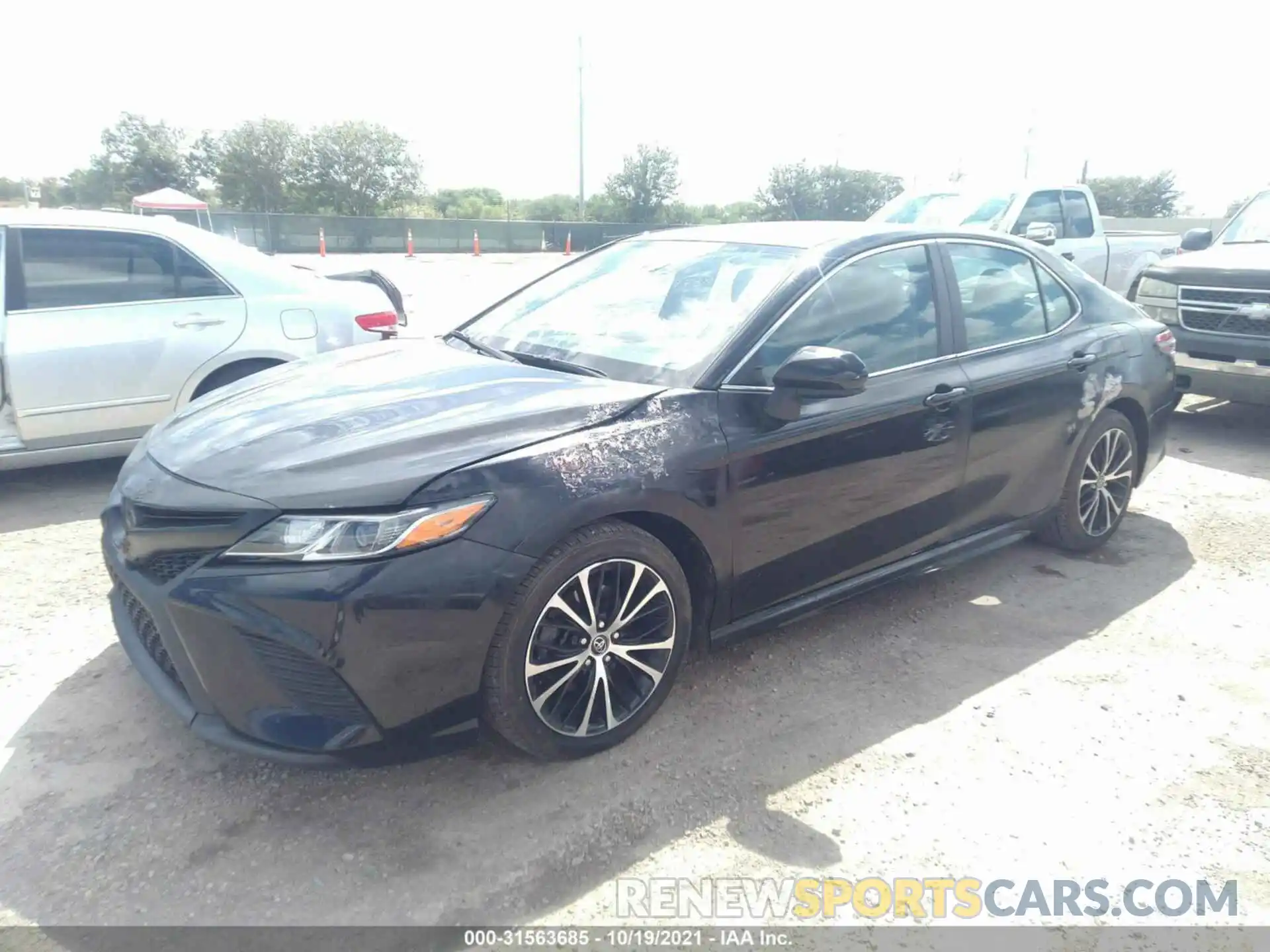 2 Photograph of a damaged car 4T1G11AKXLU894311 TOYOTA CAMRY 2020