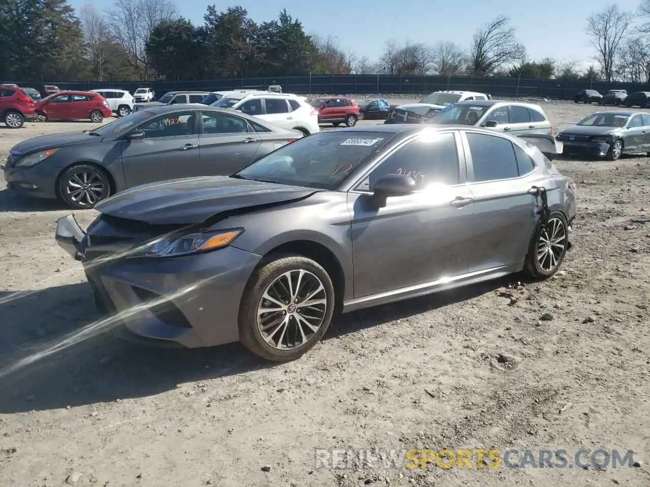 2 Photograph of a damaged car 4T1G11AKXLU894521 TOYOTA CAMRY 2020