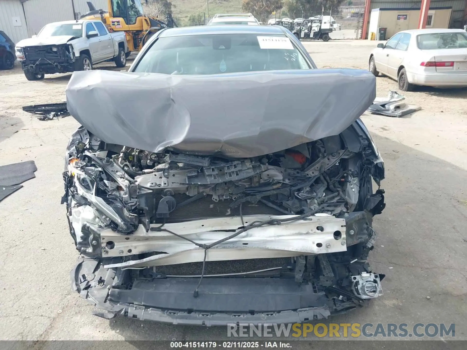12 Photograph of a damaged car 4T1G11AKXLU897144 TOYOTA CAMRY 2020