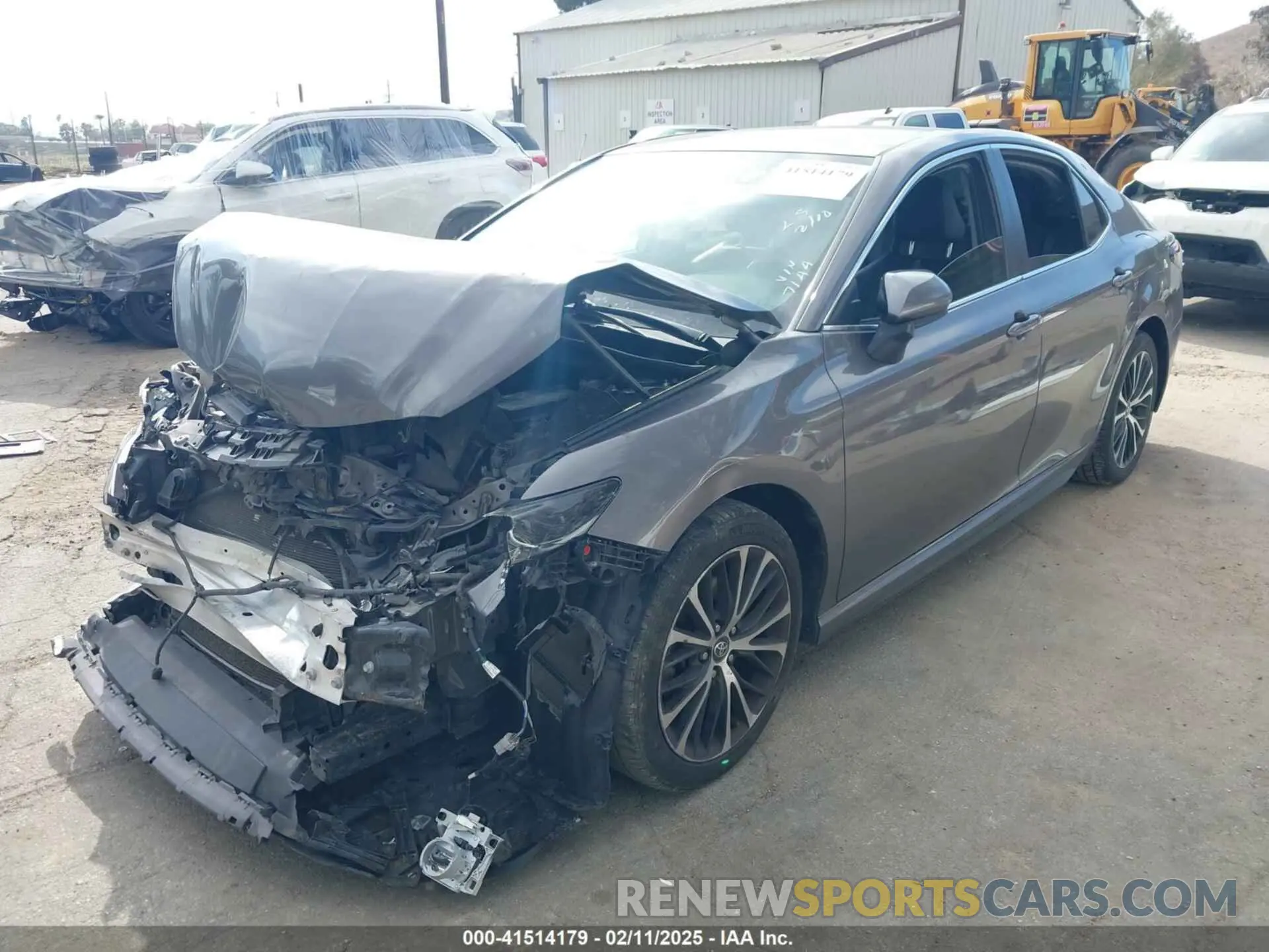 2 Photograph of a damaged car 4T1G11AKXLU897144 TOYOTA CAMRY 2020
