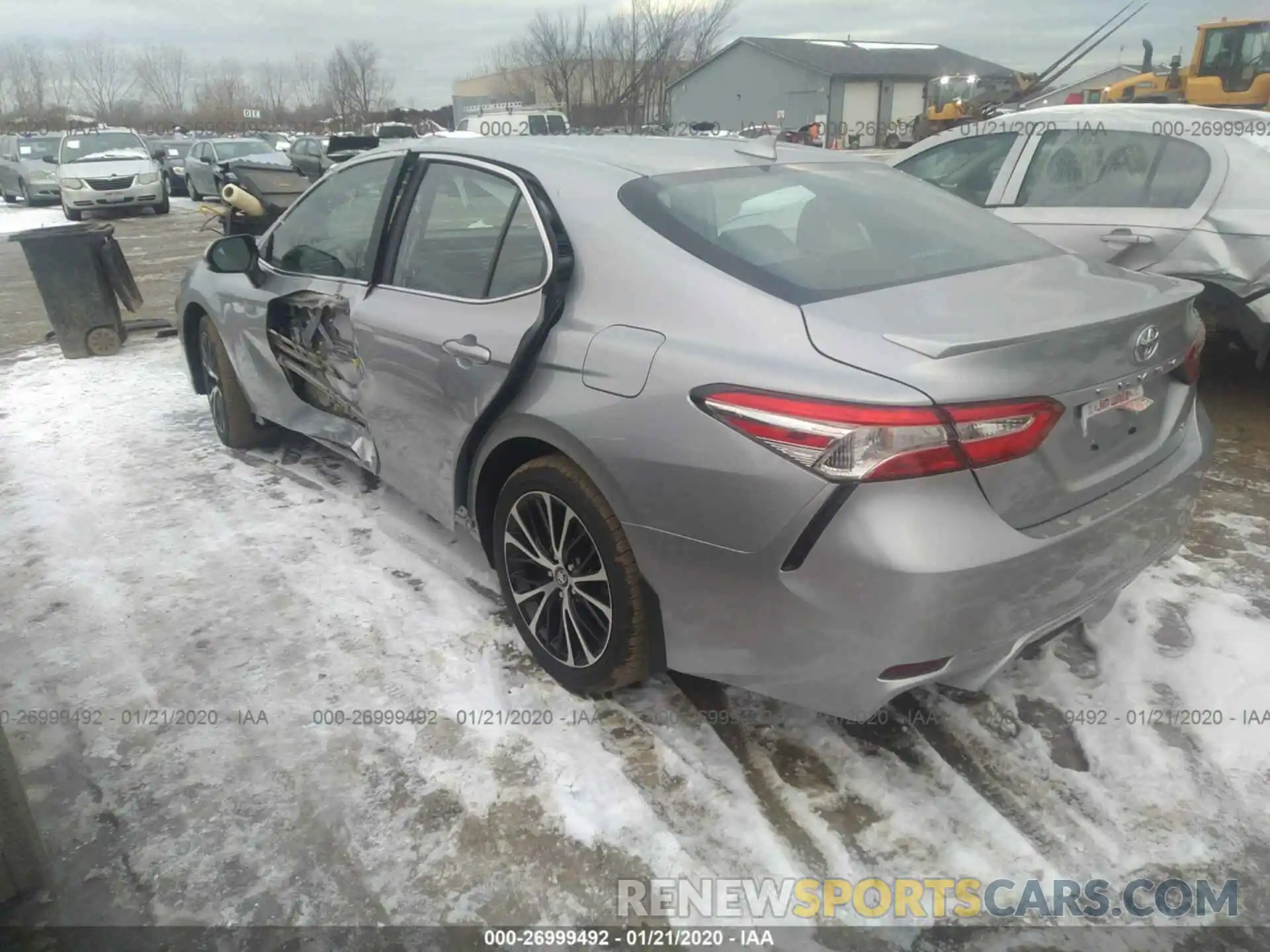 3 Photograph of a damaged car 4T1G11AKXLU899363 TOYOTA CAMRY 2020